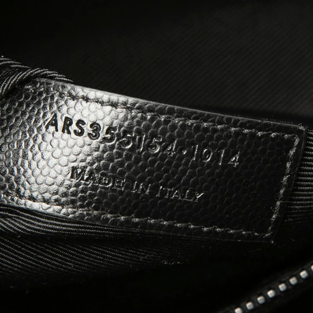 Saint Laurent Black Leather Handbag Shoulder Bag (Pre-Owned)