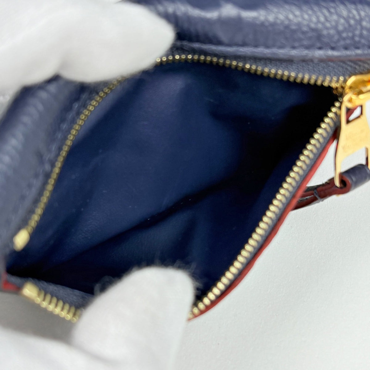 Louis Vuitton Marine Rouge Monogram Empreinte Pochette (Pre-Owned)