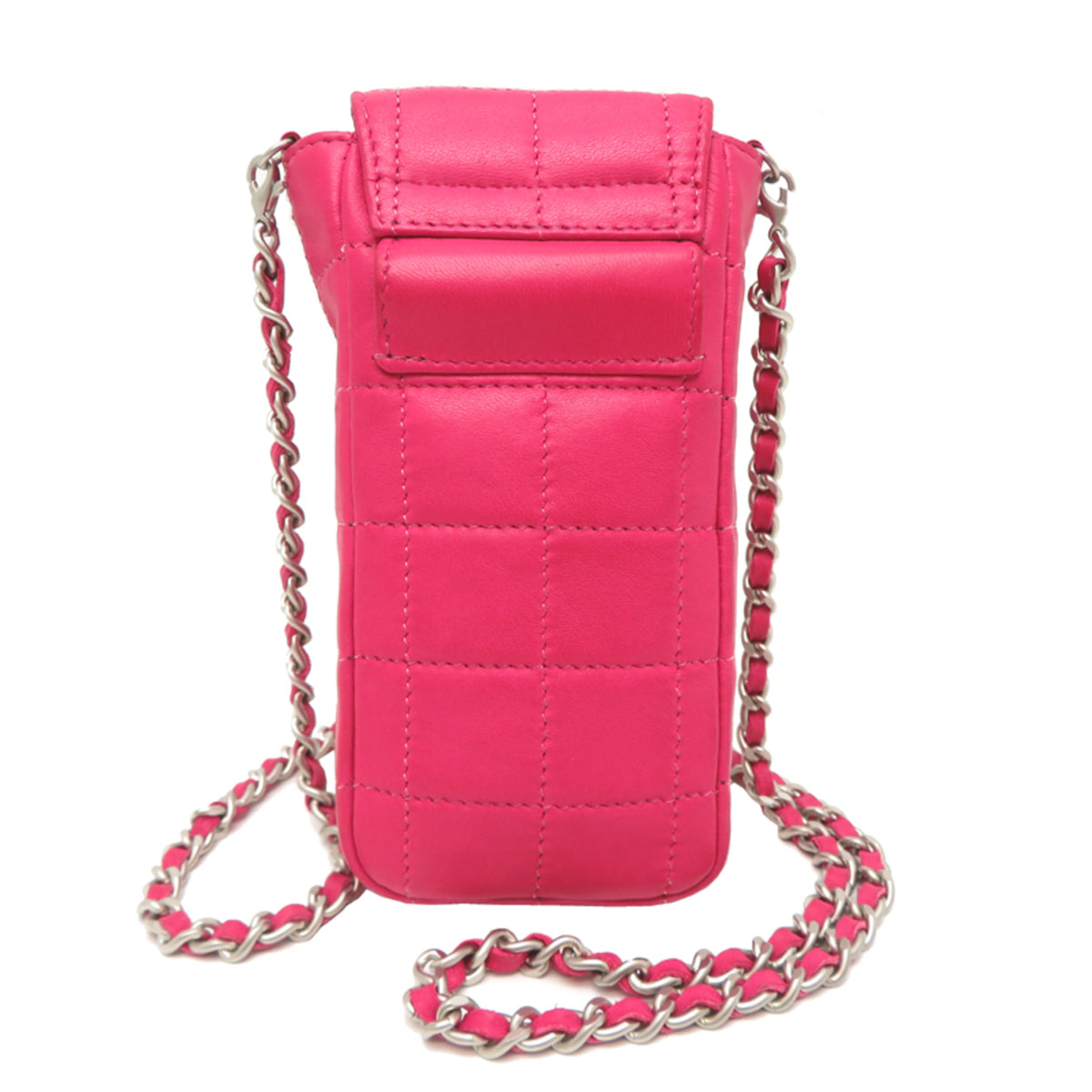Chanel Pink Leather Shoulder Bag (Pre-Owned)
