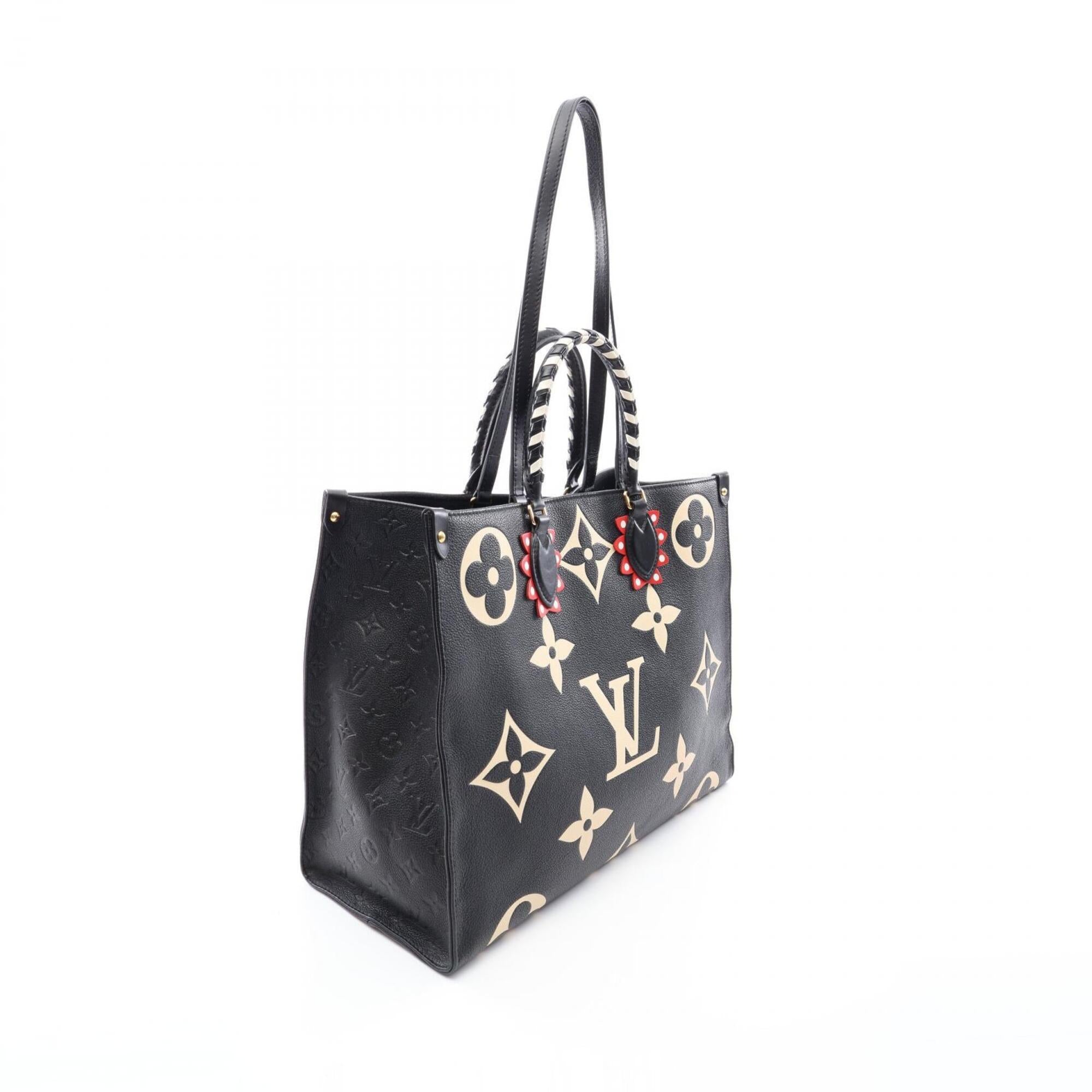 Louis Vuitton Black Multi-Color Monogram Empreinte Handbag Tote Bag (Pre-Owned)