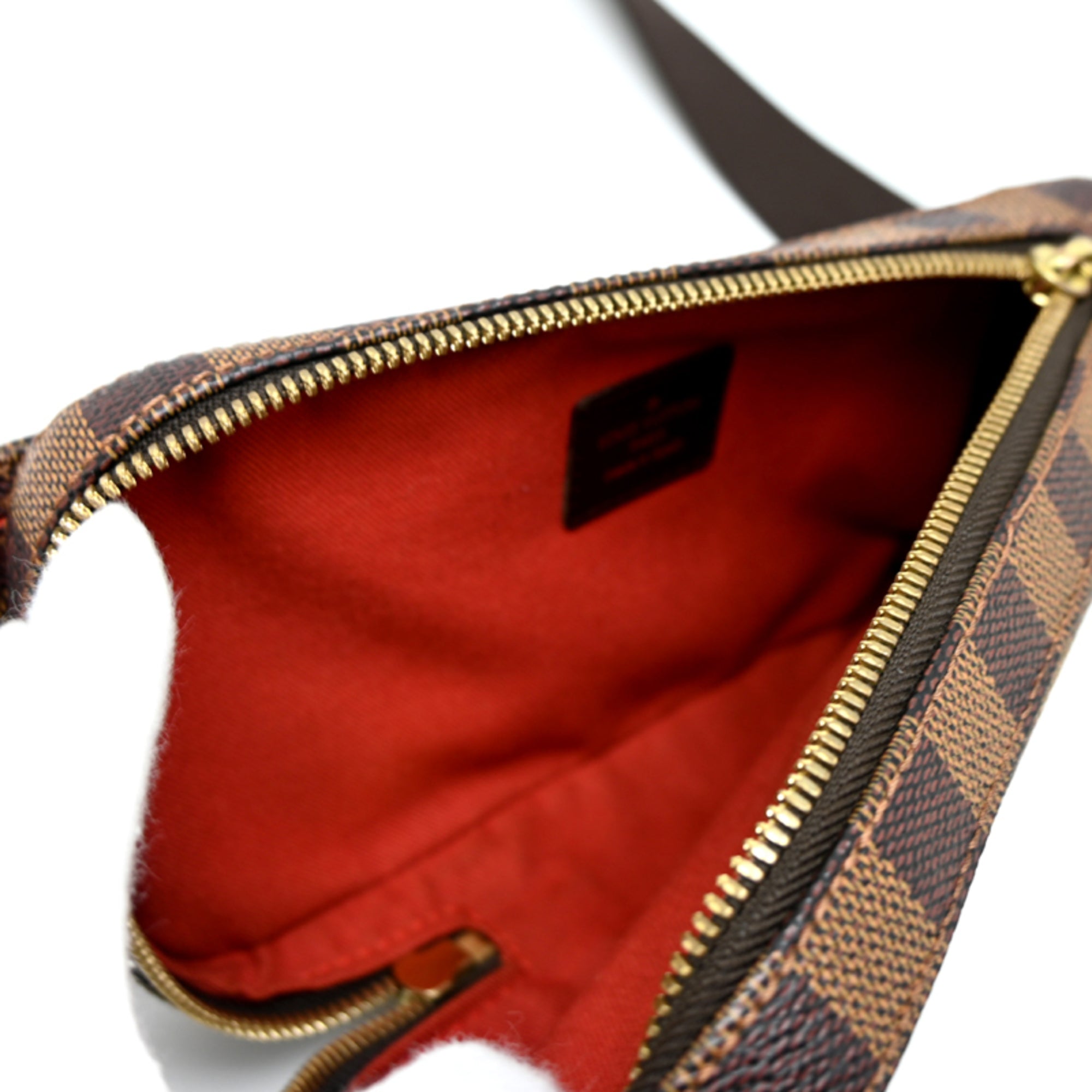 Louis Vuitton Brown Damier Canvas Sling Bag (Pre-Owned)
