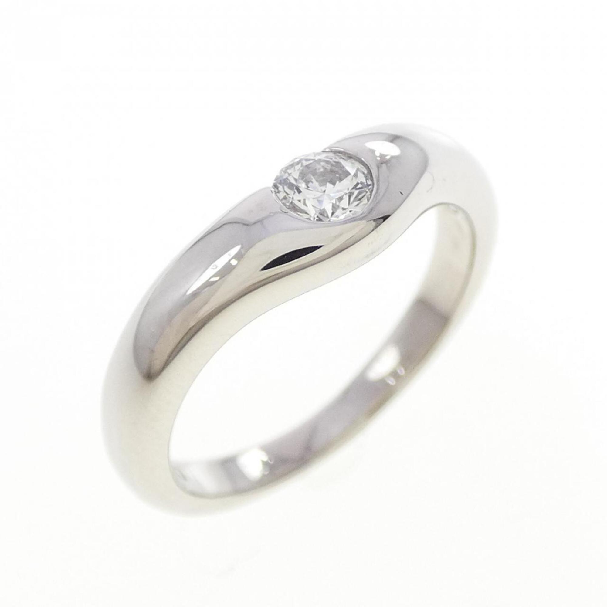 Tiffany Platinum Platinum 950 Band Ring (Pre-Owned)