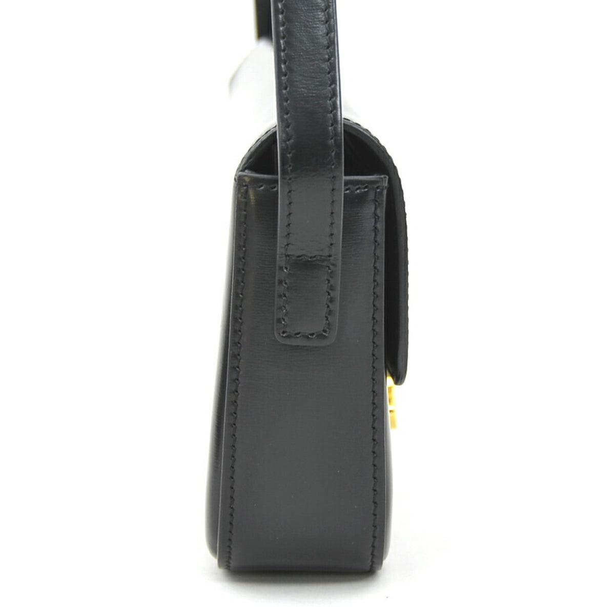 Celine Black Leather Shoulder Bag (Pre-Owned)