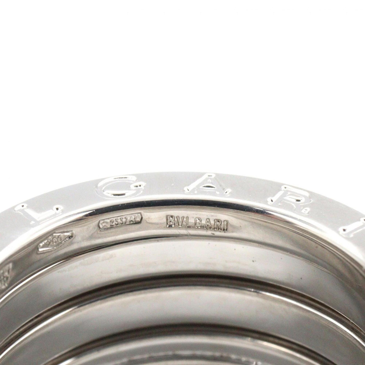 Bvlgari White Gold White Gold (18K) Band Ring (Pre-Owned)