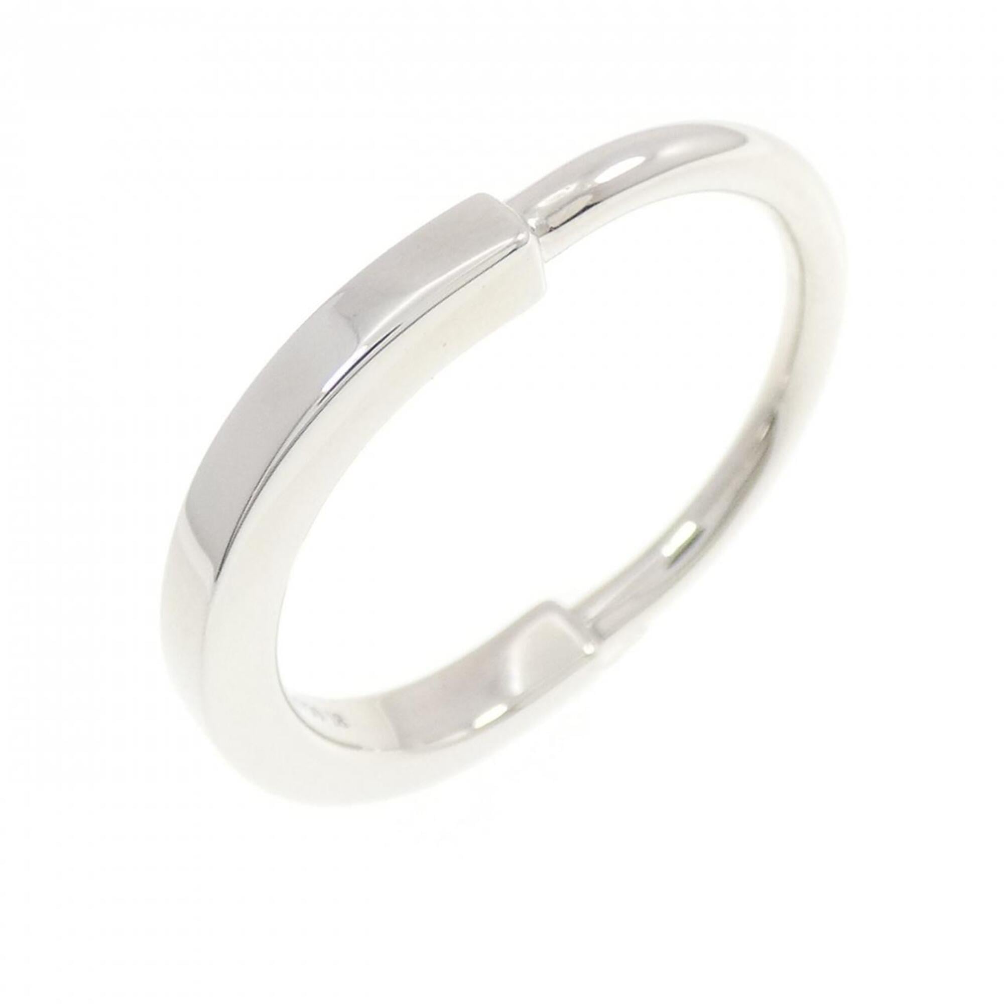 Tiffany White Gold (18K) Band Ring (Pre-Owned)