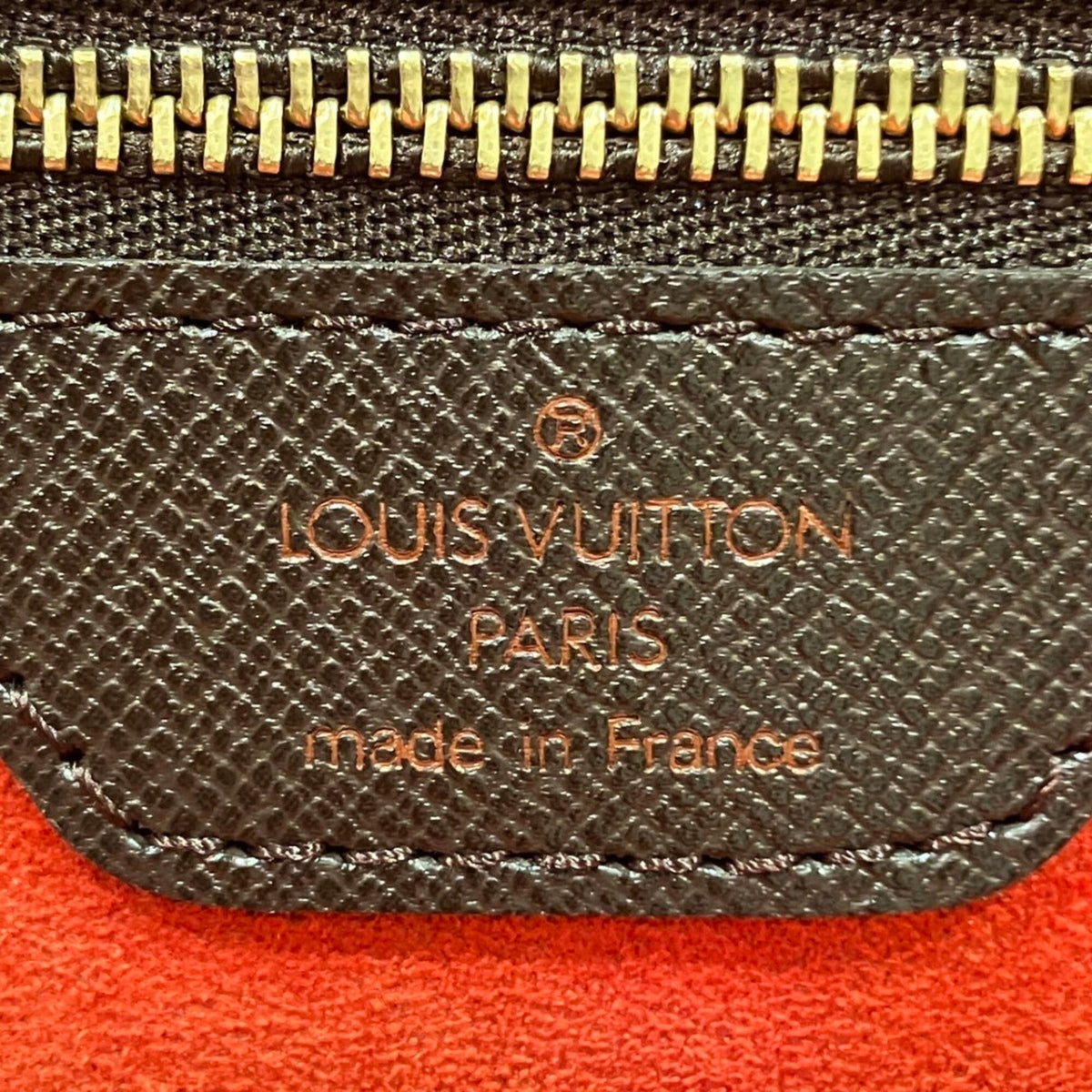 Louis Vuitton Damier Brown Damier Canvas Handbag (Pre-Owned)