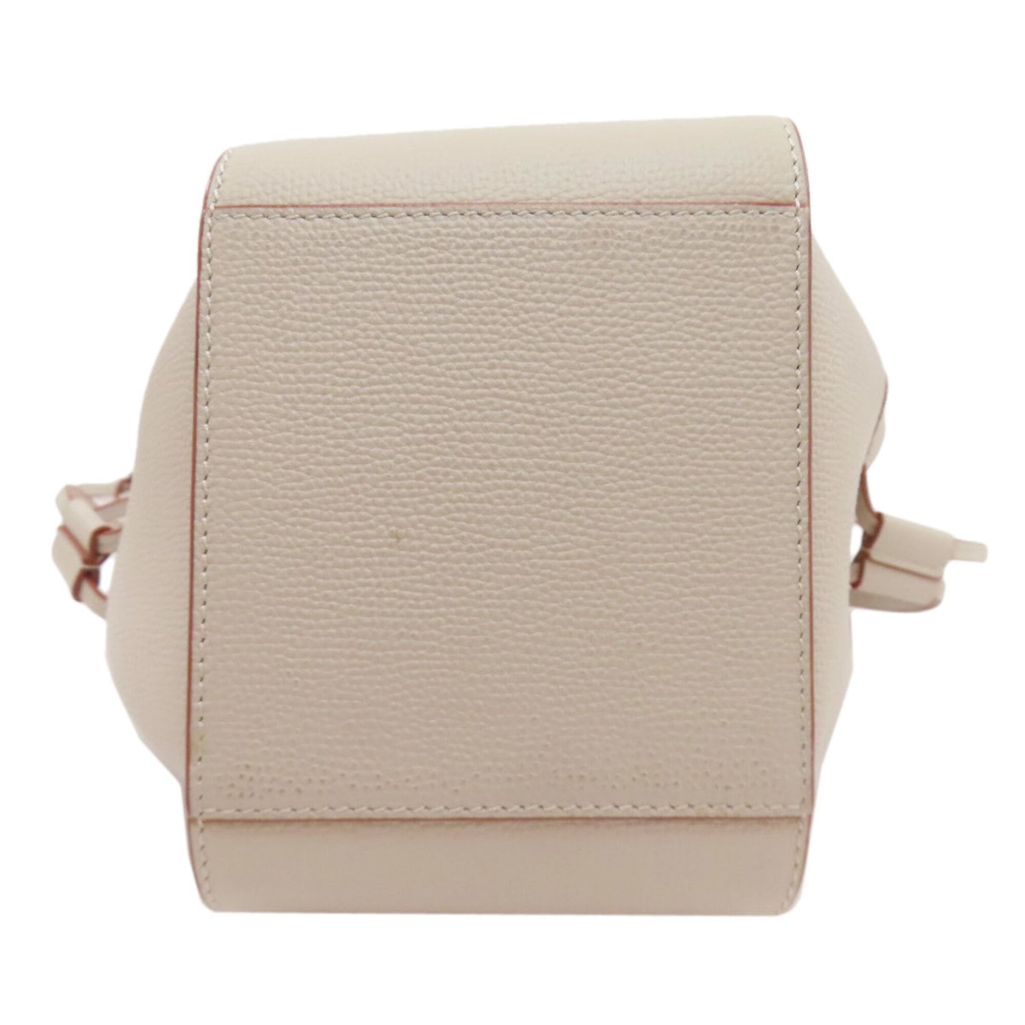 Loewe Beige Leather Handbag (Pre-Owned)