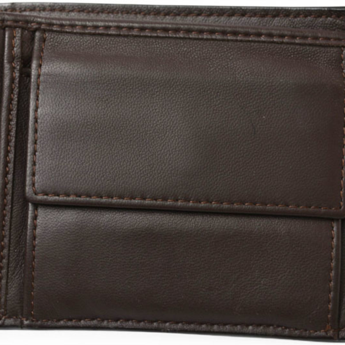Bottega Veneta Intrecciato Dark Brown Wallet (Bi-Fold) (Pre-Owned)