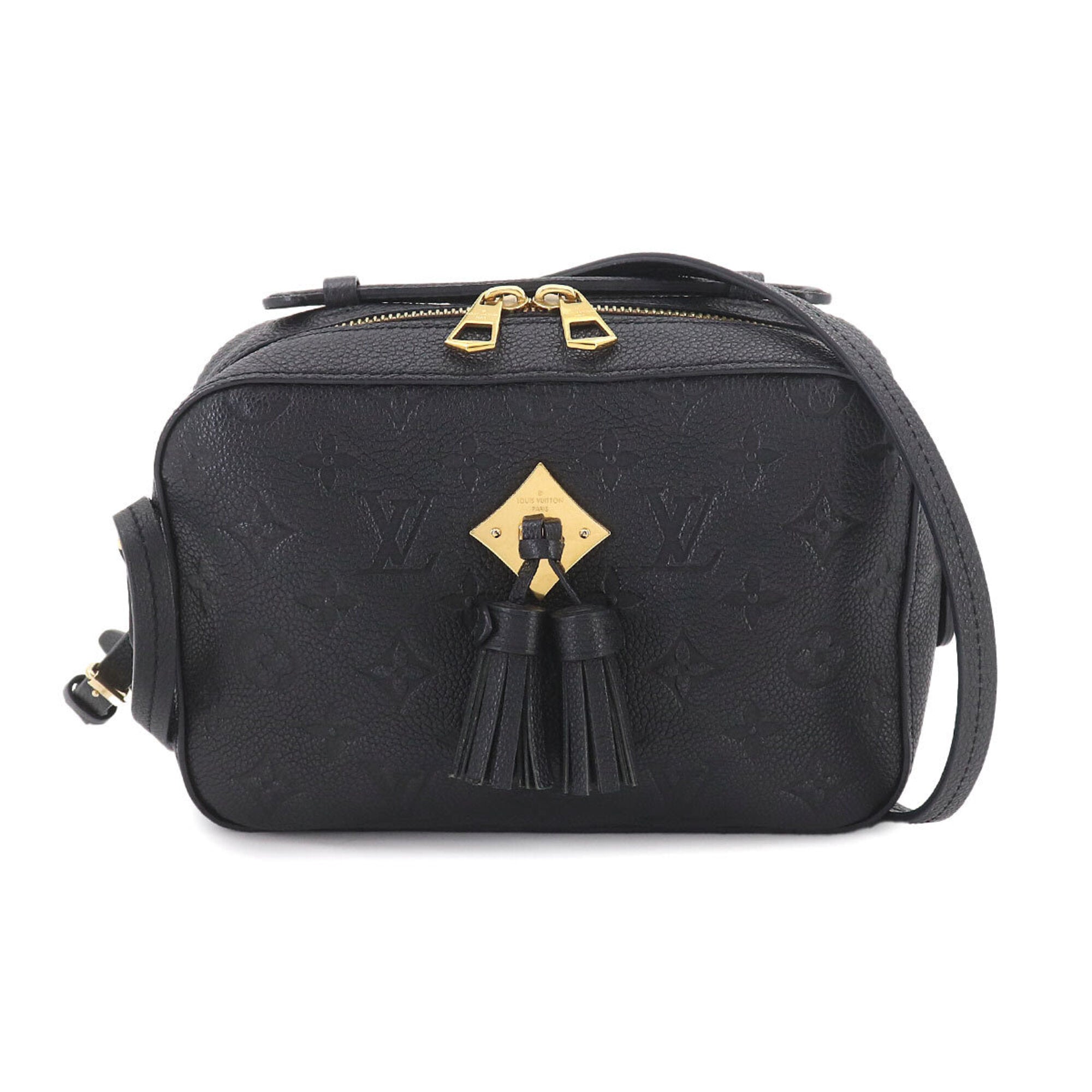 Louis Vuitton Black Noir Monogram Empreinte Handbag Shoulder Bag (Pre-Owned)