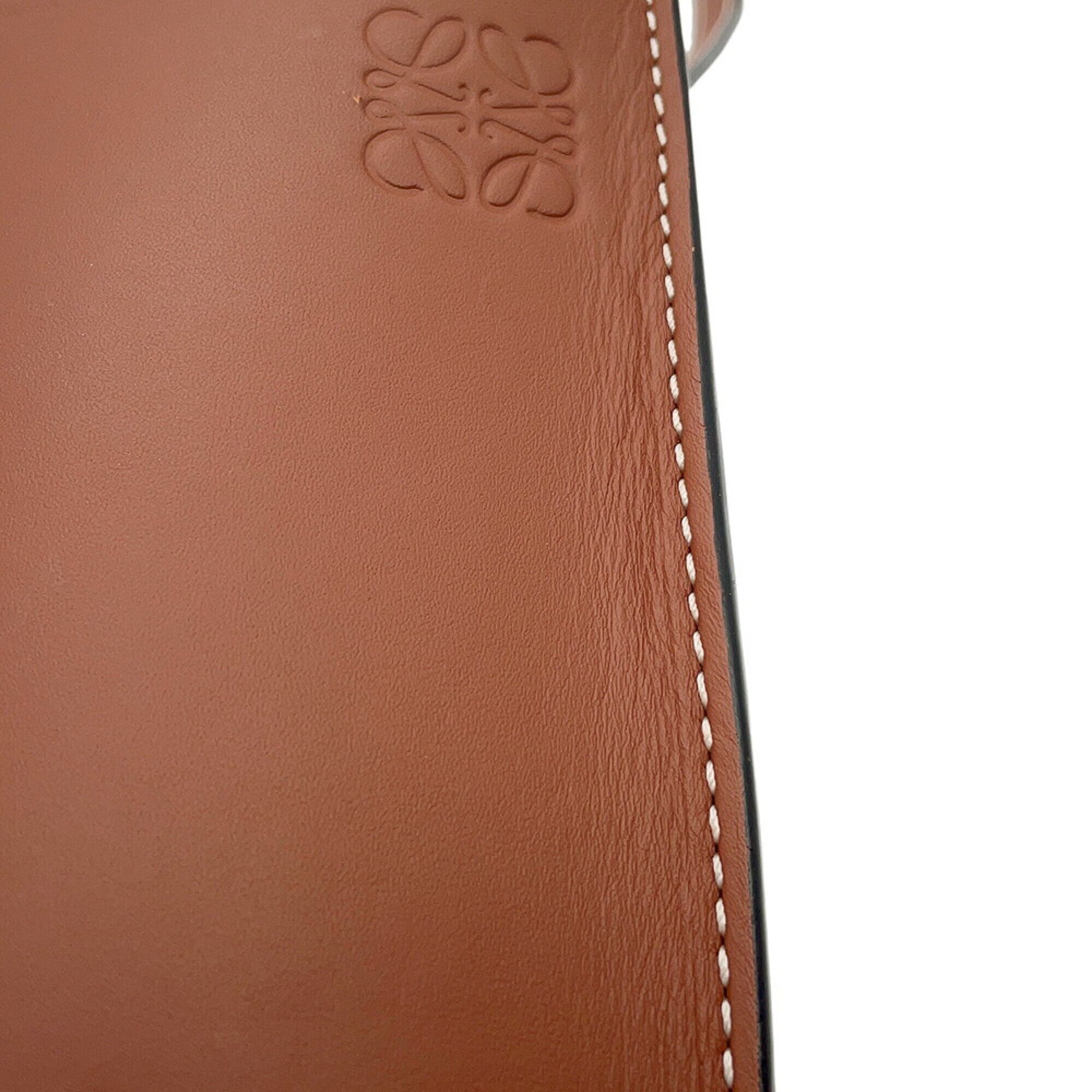 Loewe Brown Leather Handbag Pochette Shoulder Bag (Pre-Owned)