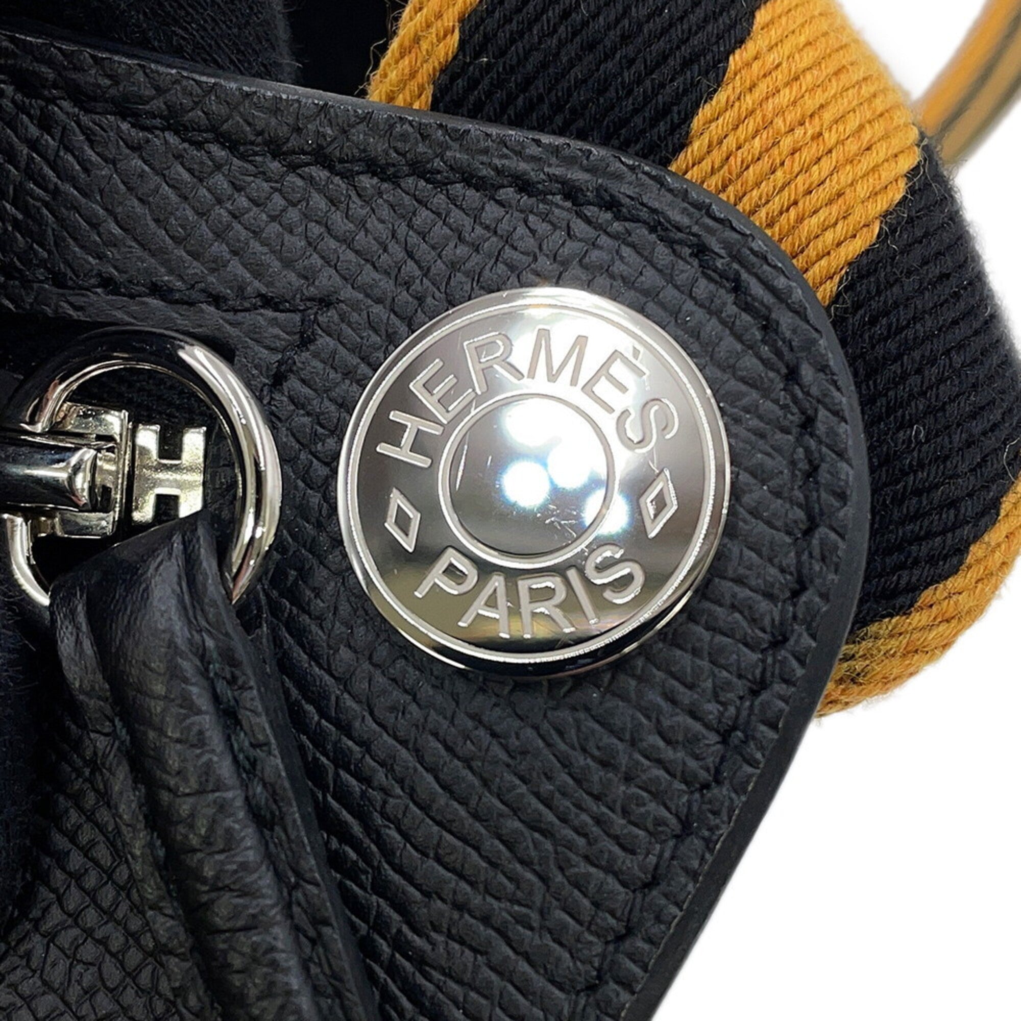 Hermes Black Epsom Leather Shoulder Bag (Pre-Owned)