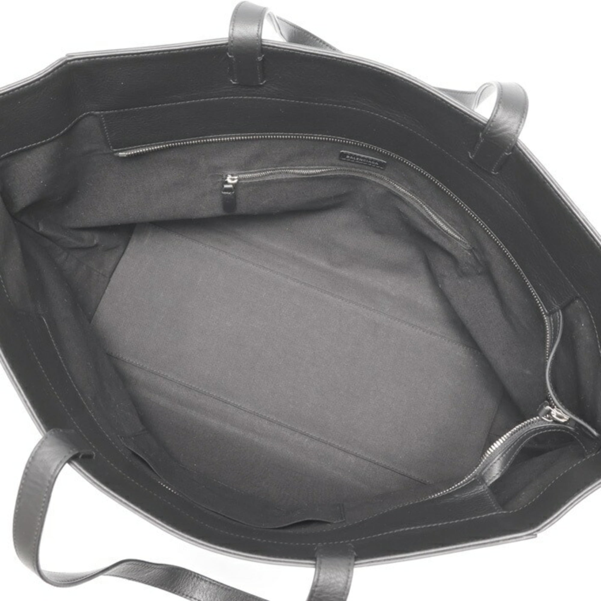 Balenciaga Black Leather Tote Bag (Pre-Owned)