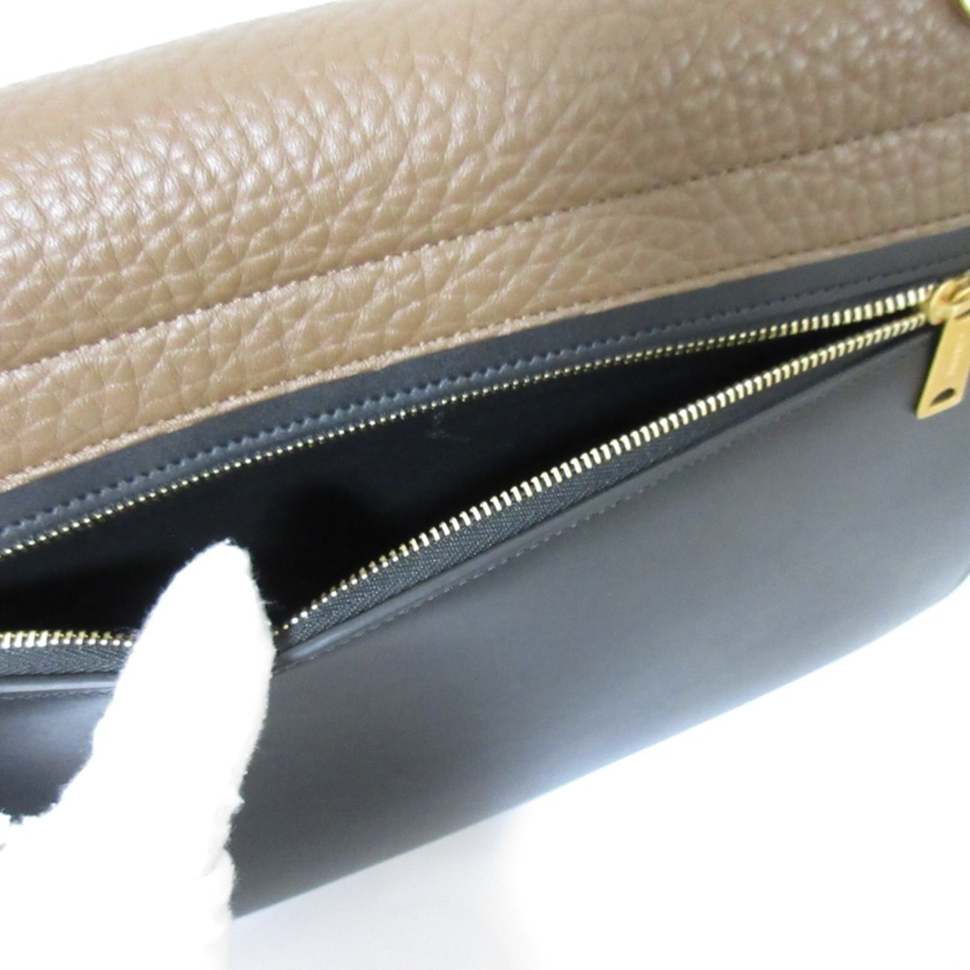 Celine Black Blue Brown Handbag (Pre-Owned)
