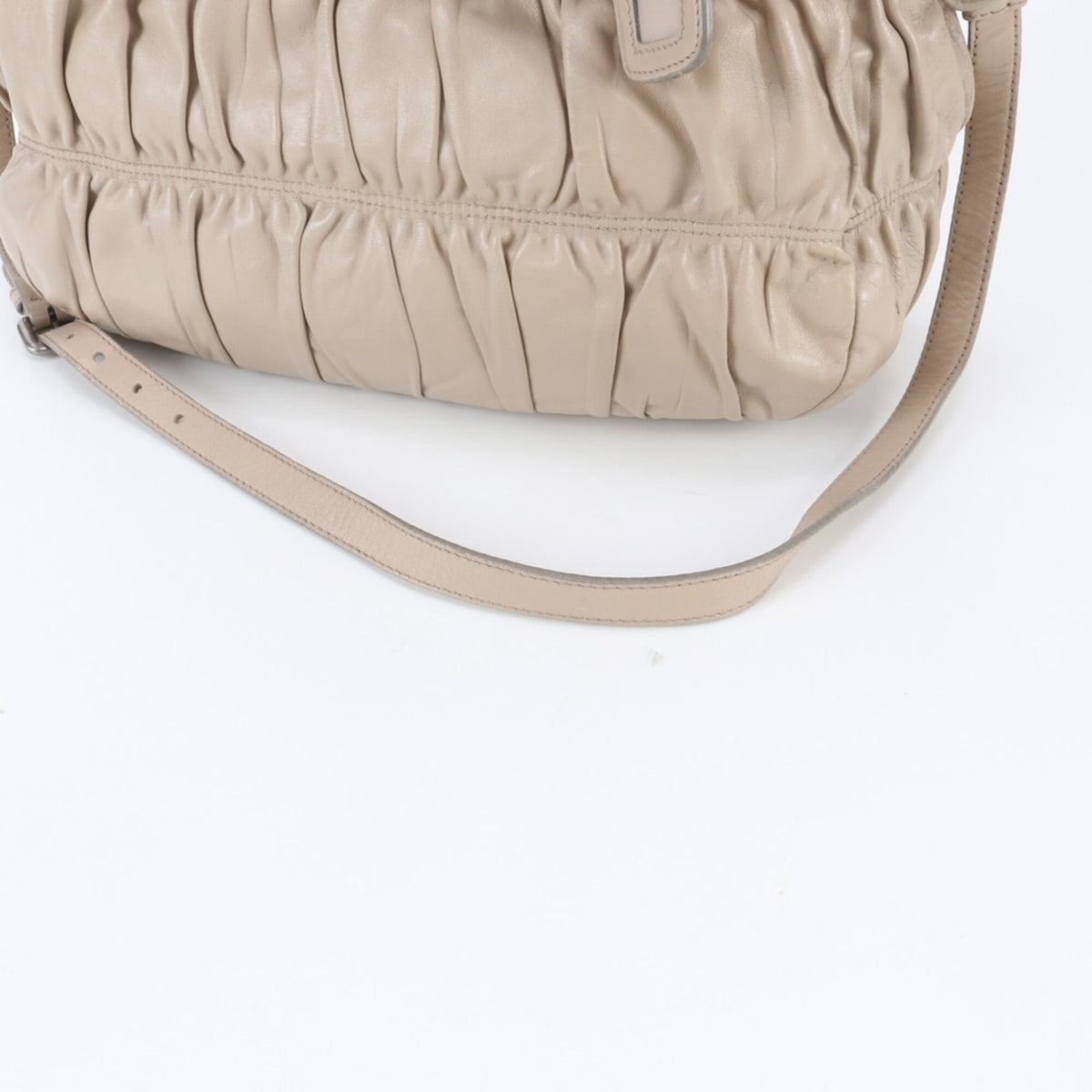 Prada Pink Leather Crossbody Bag Handbag Shoulder Bag (Pre-Owned)