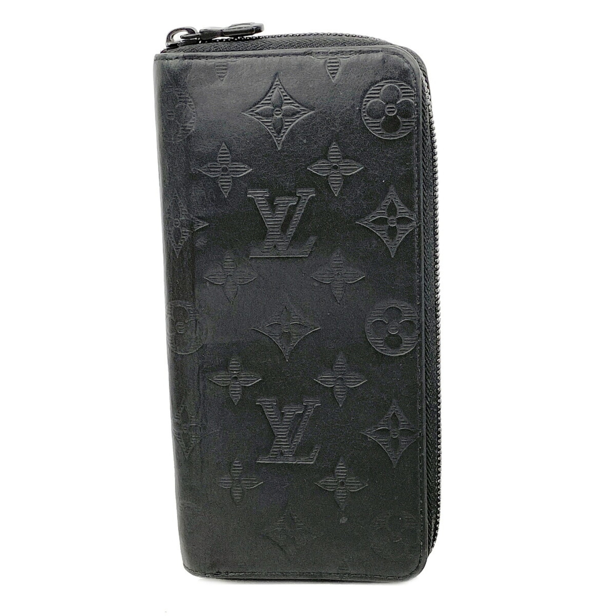 Louis Vuitton Noir Long Wallet (Bi-Fold) (Pre-Owned)