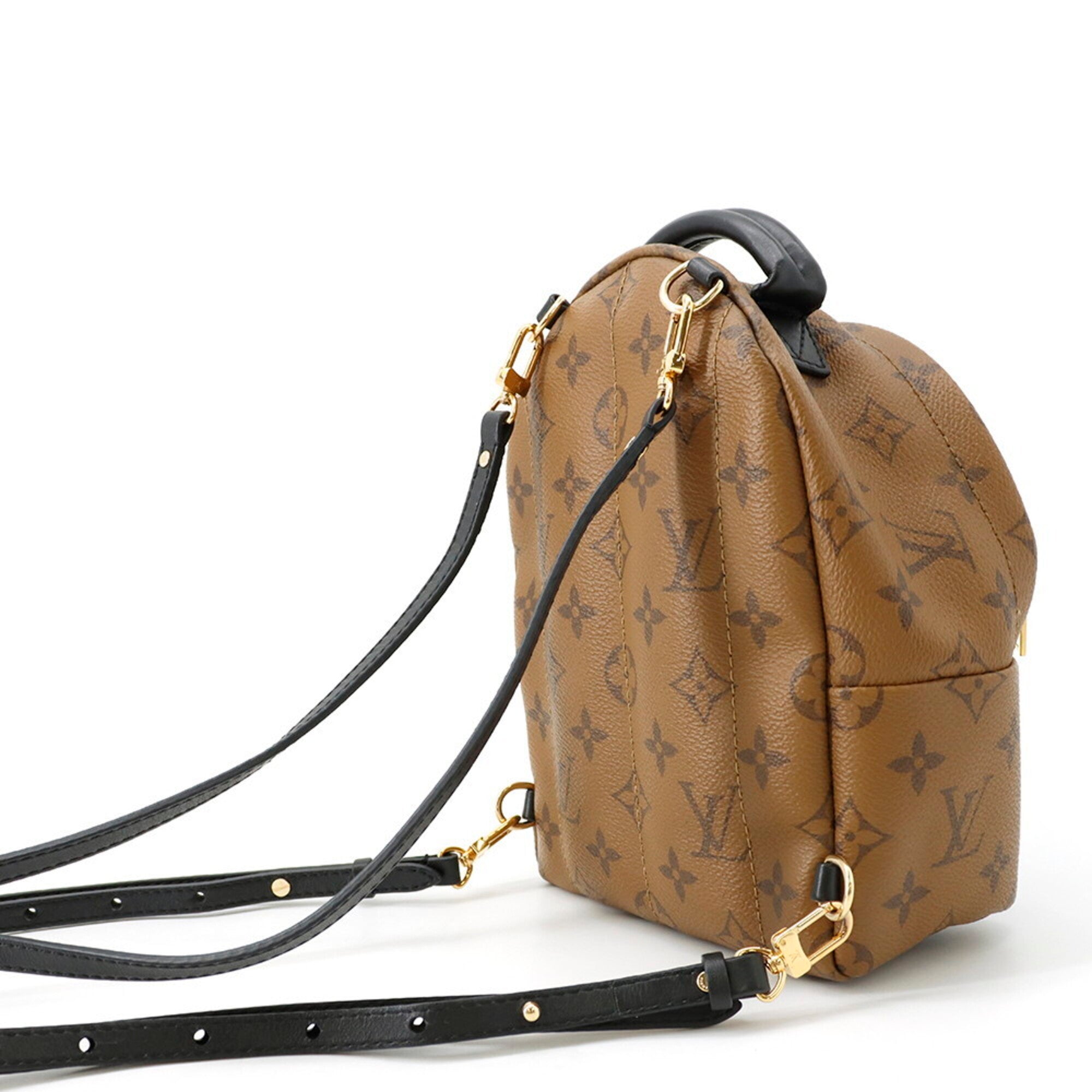 Louis Vuitton Monogram Reverse Black Noir Monogram Reverse Backpack (Pre-Owned)