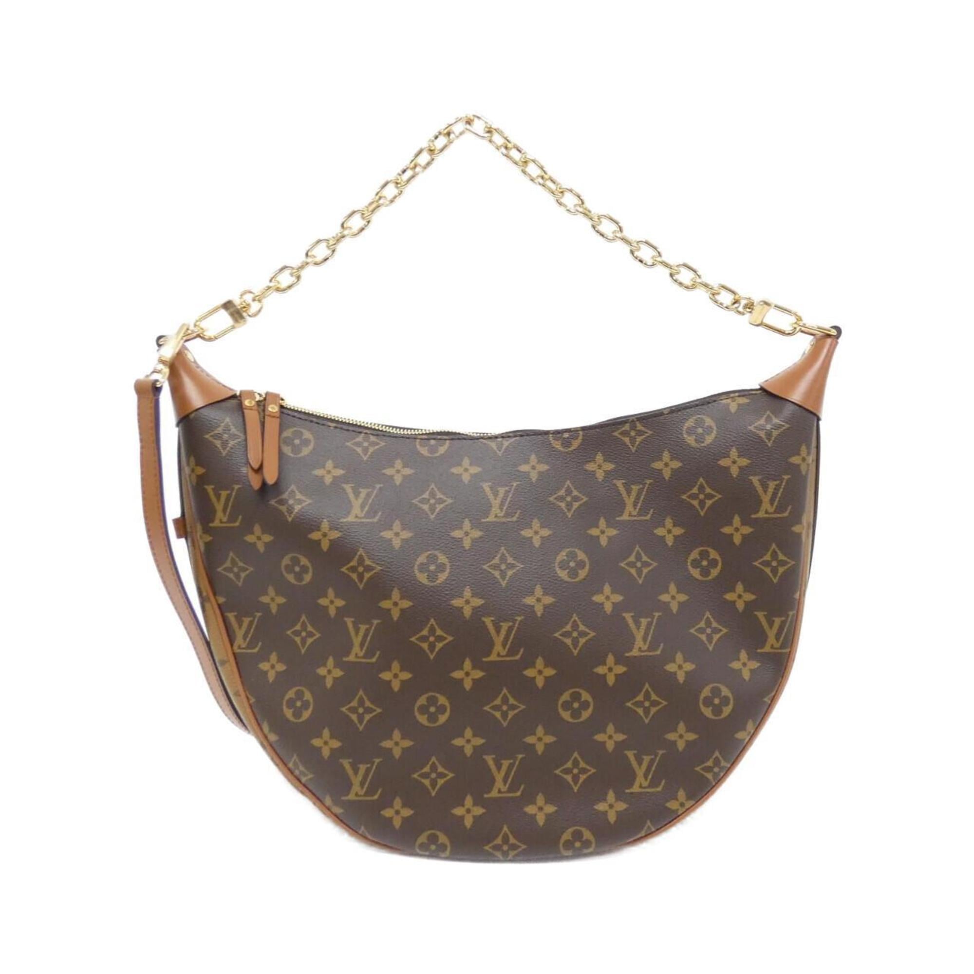 Louis Vuitton Marron Monogram Reverse Monogram Reverse Shoulder Bag (Pre-Owned)