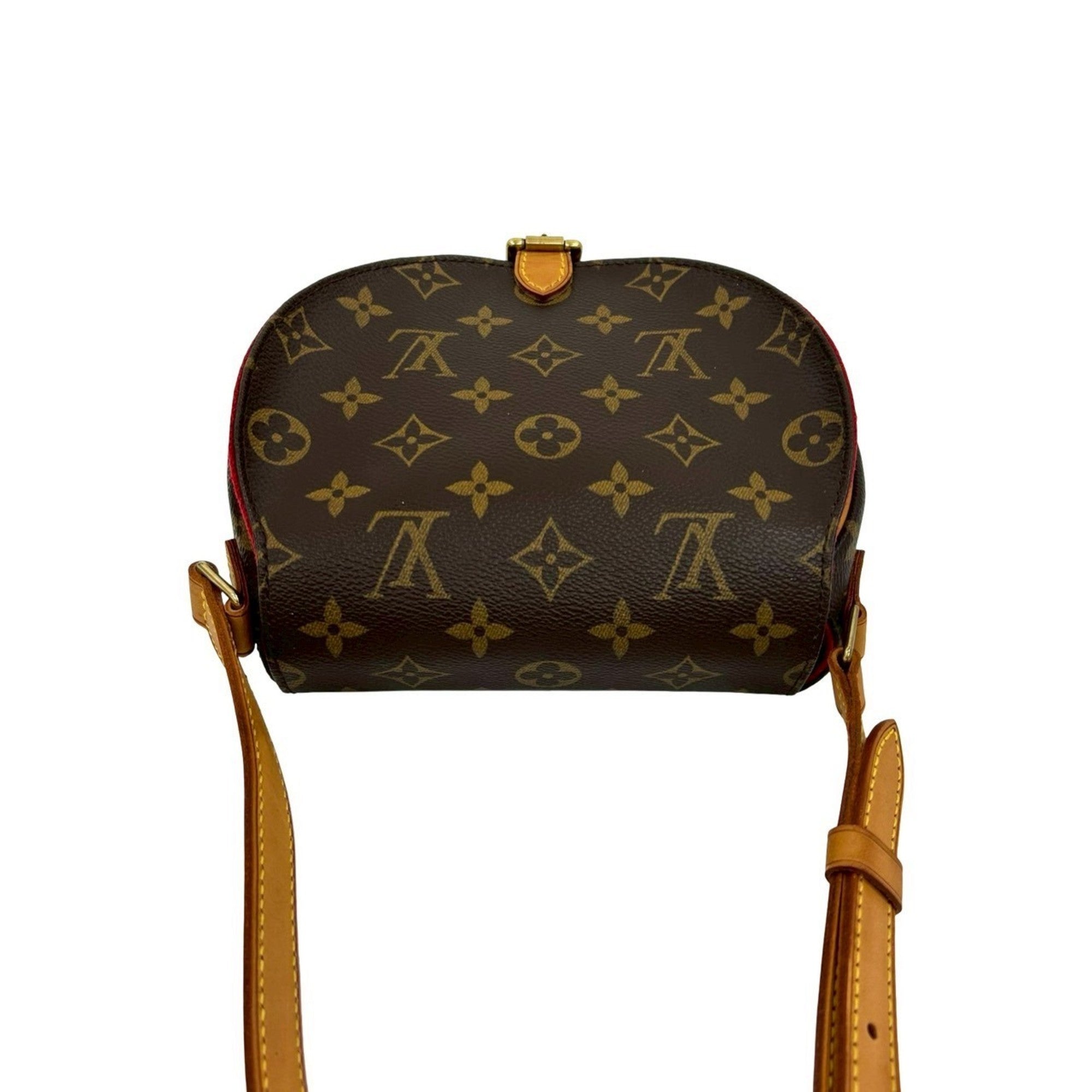Louis Vuitton Brown Leather Pvc Pochette Shoulder Bag (Pre-Owned)