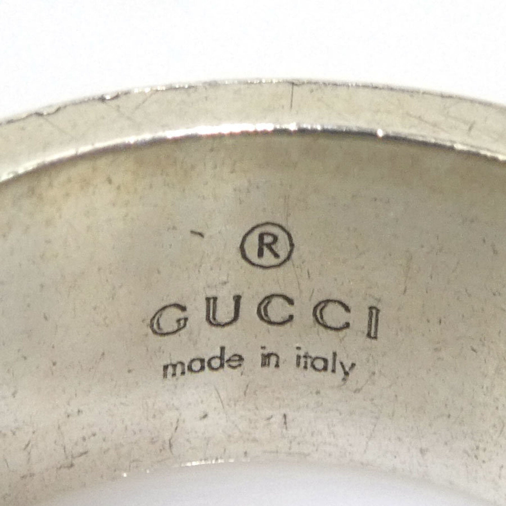 Gucci Silver Silver 925 Band Ring (Pre-Owned)
