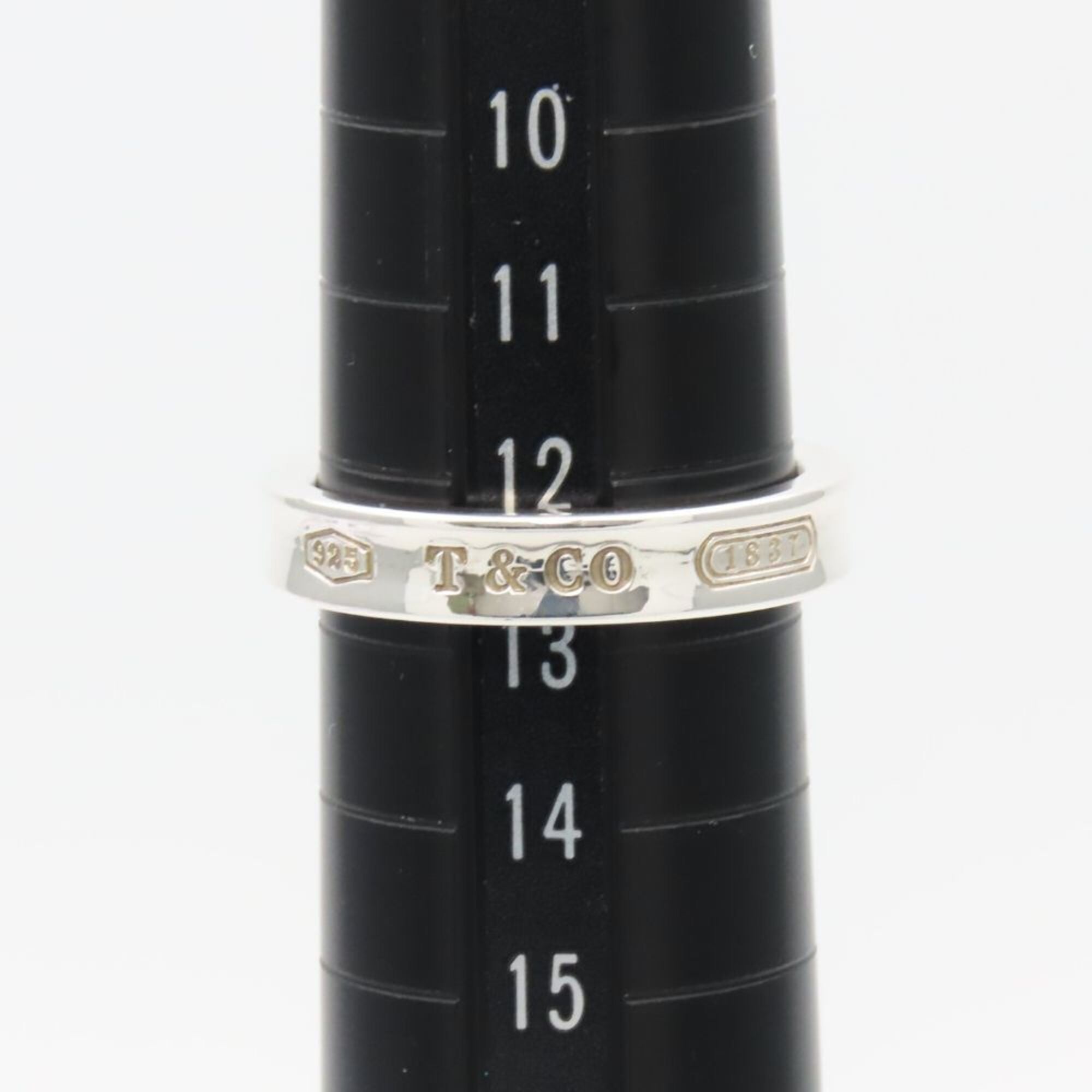Tiffany Silver Silver 925 Band Ring (Pre-Owned)