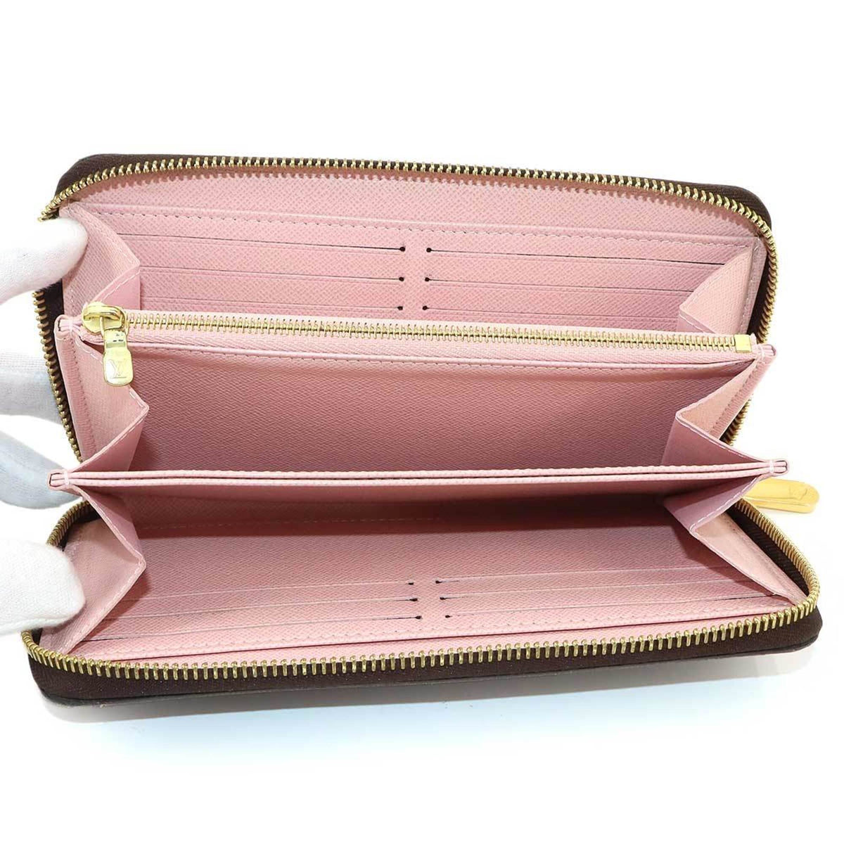 Louis Vuitton Monogram Rose Ballerine Monogram Long Wallet (Bi-Fold) (Pre-Owned)