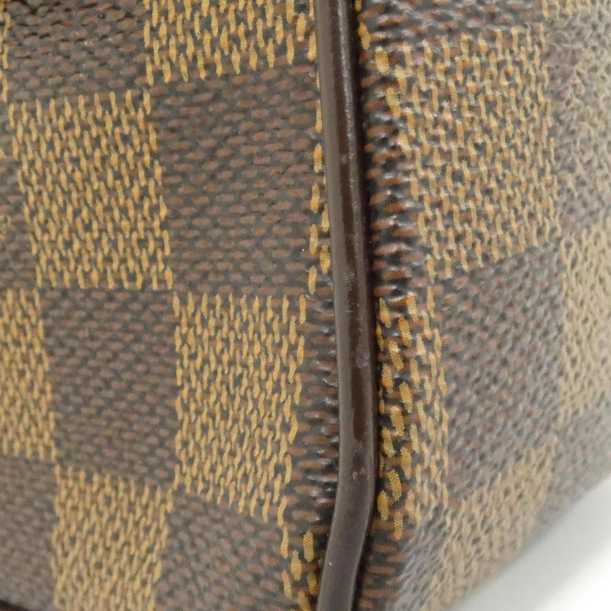 Louis Vuitton Brown Coated Canvas Shoulder Bag (Pre-Owned)