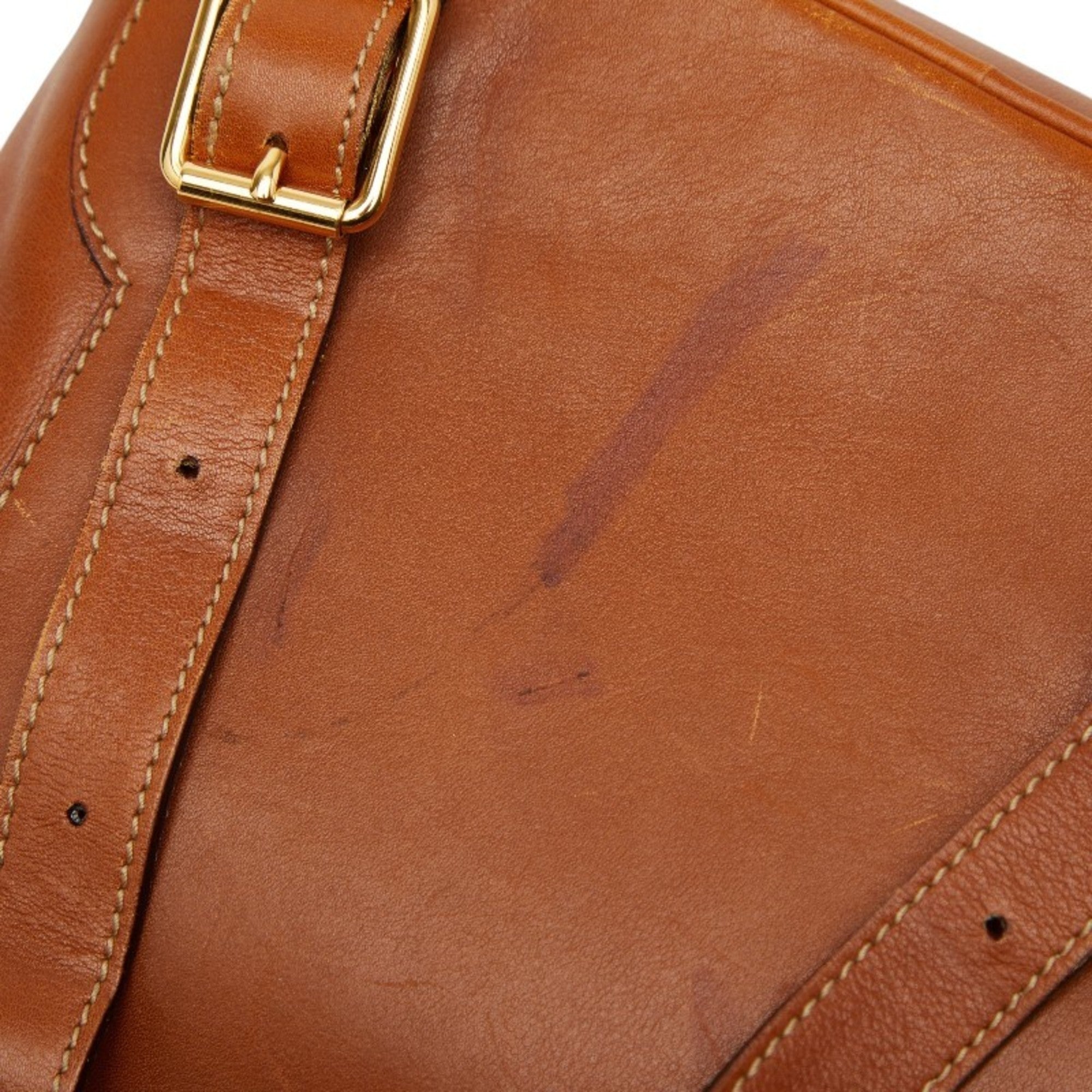Gucci Bamboo Brown Bamboo Backpack (Pre-Owned)
