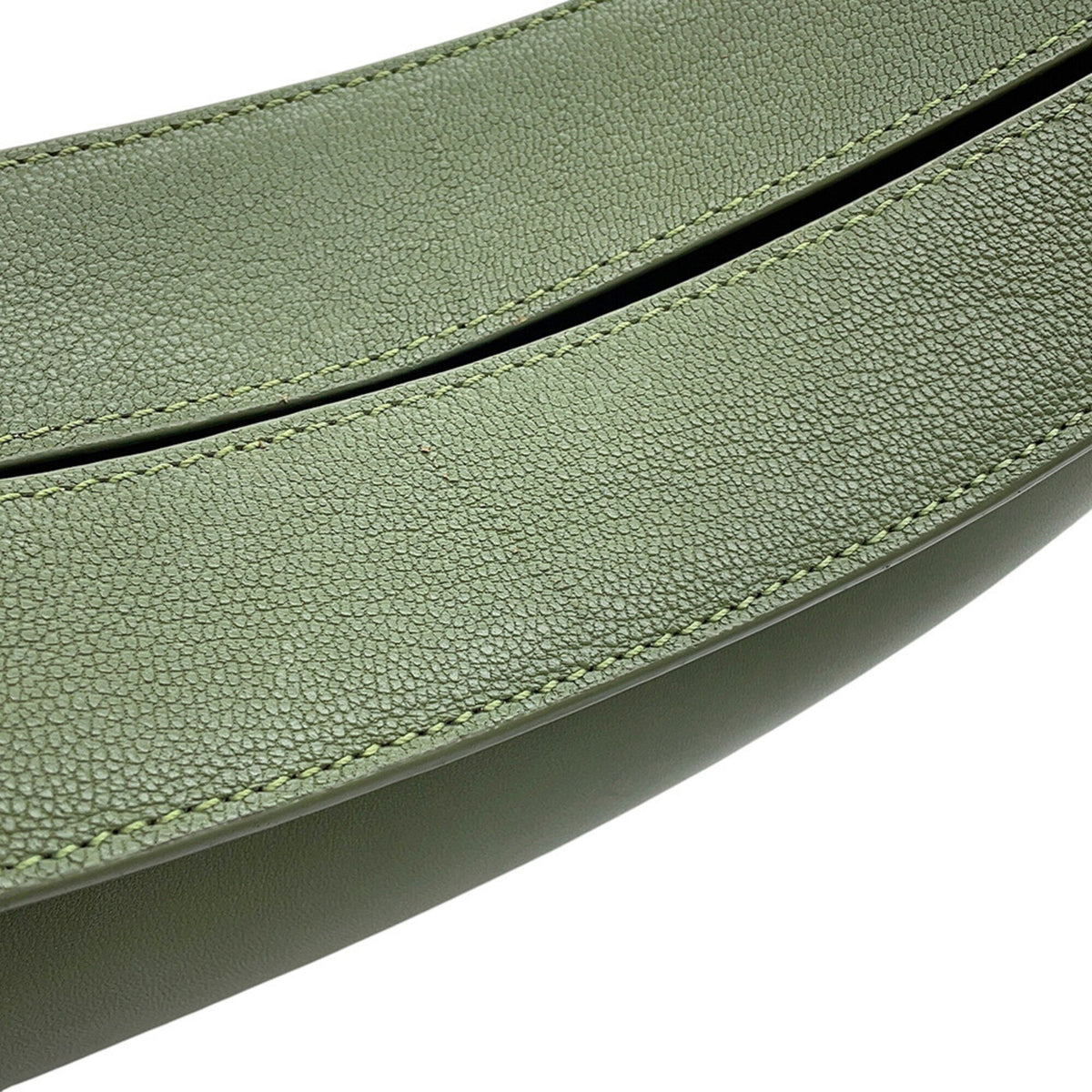Loewe Khaki Leather Shoulder Bag (Pre-Owned)