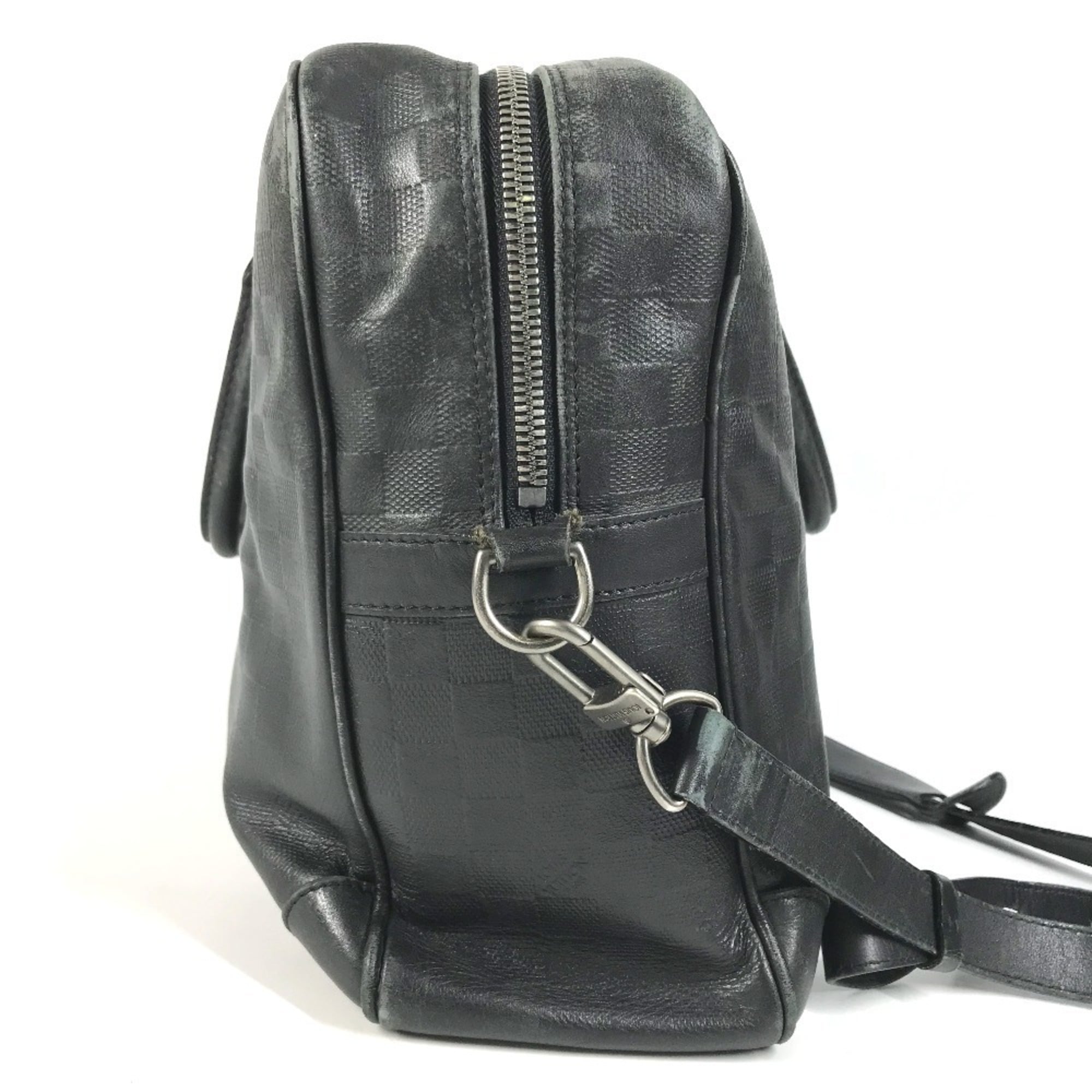 Louis Vuitton Damier Infini Black Onyx Damier Infini Briefcase (Pre-Owned)
