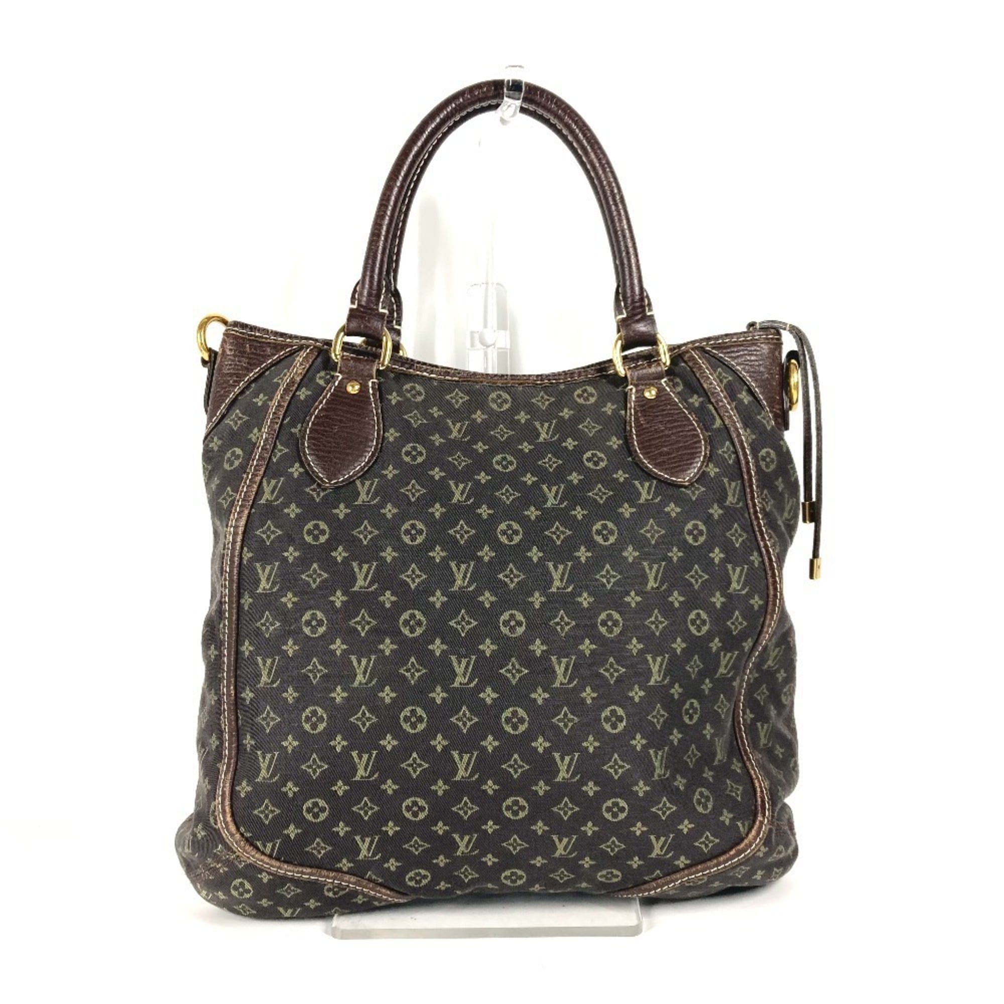Louis Vuitton Brown Monogram Mini Handbag Shoulder Bag Tote Bag (Pre-Owned)