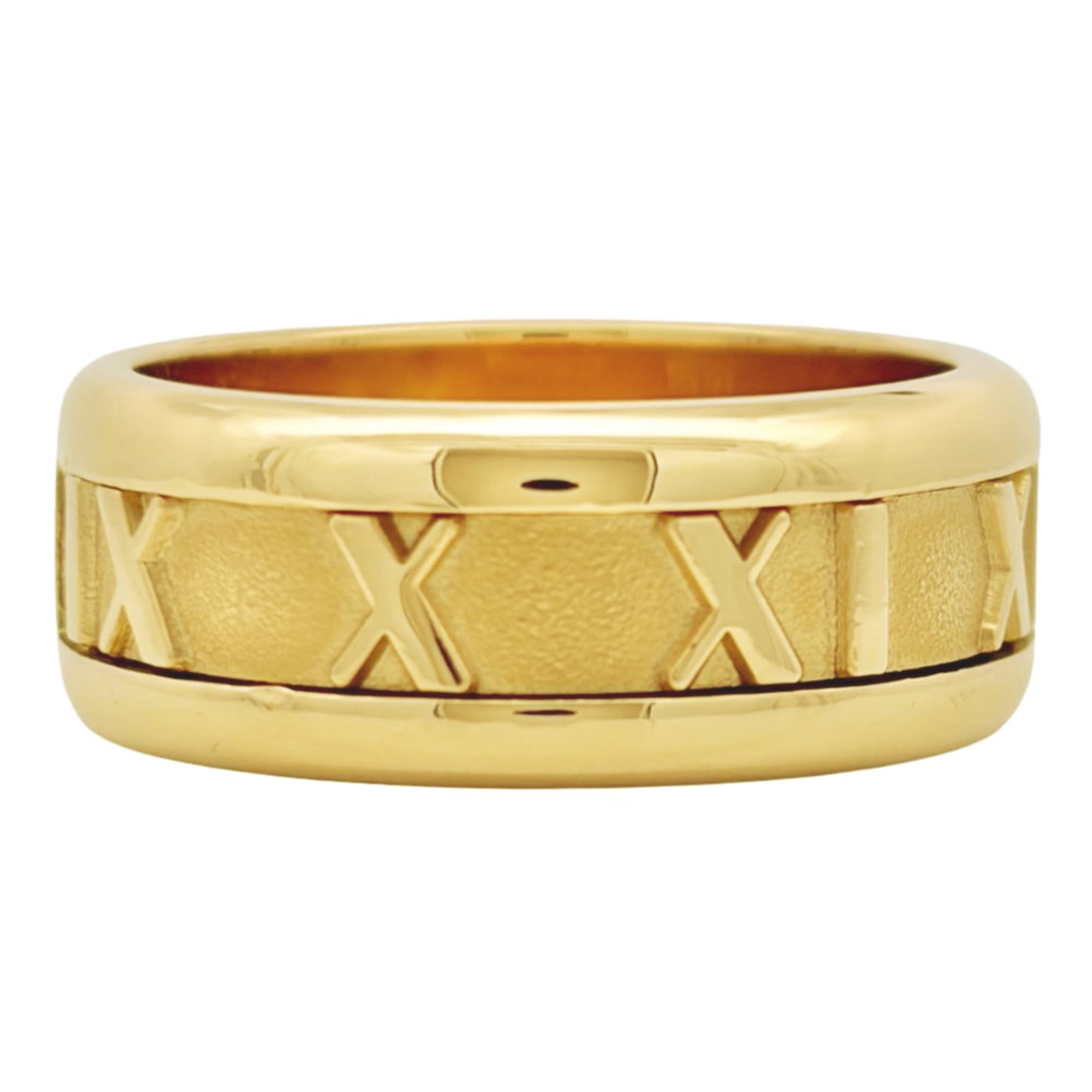 Tiffany Atlas Yellow Gold (18K) Band Ring (Pre-Owned)