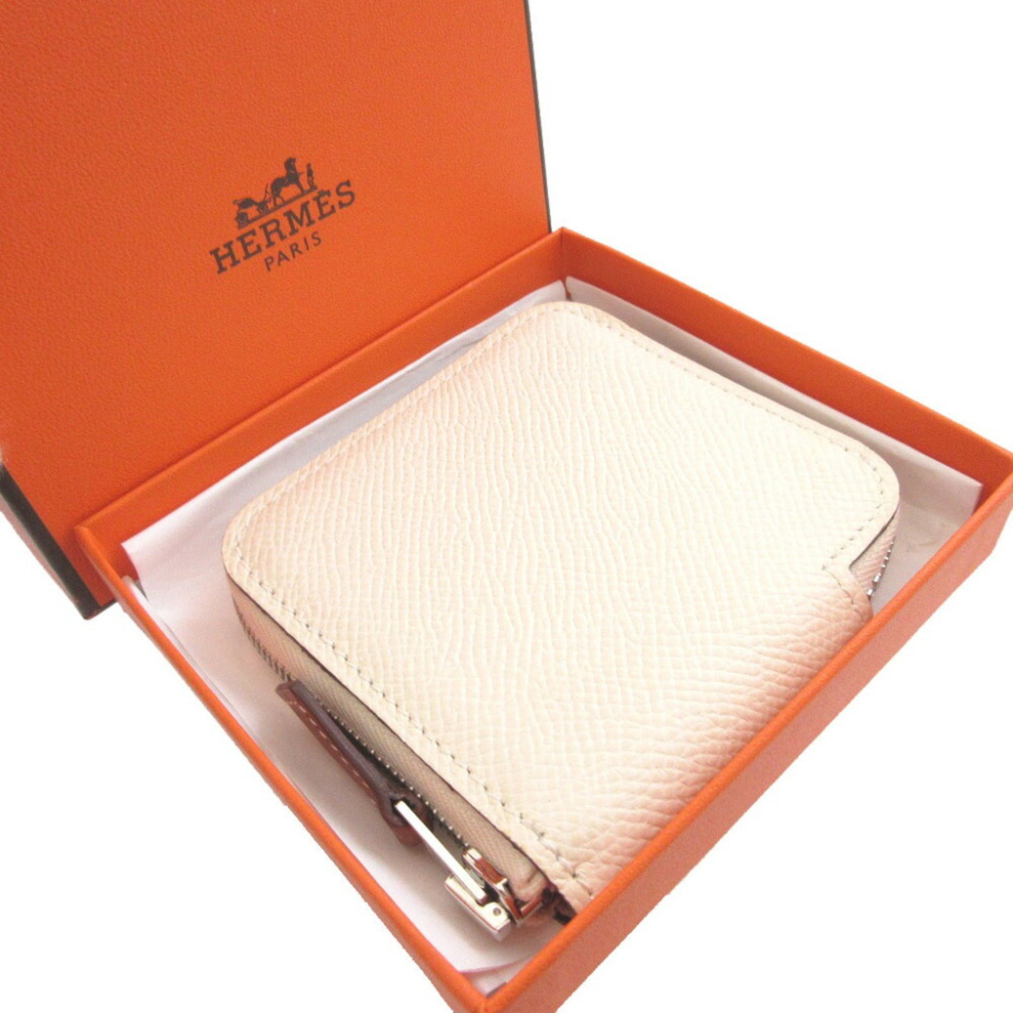 Hermes Epsom Leather Coin Purse/Coin Case (Pre-Owned)