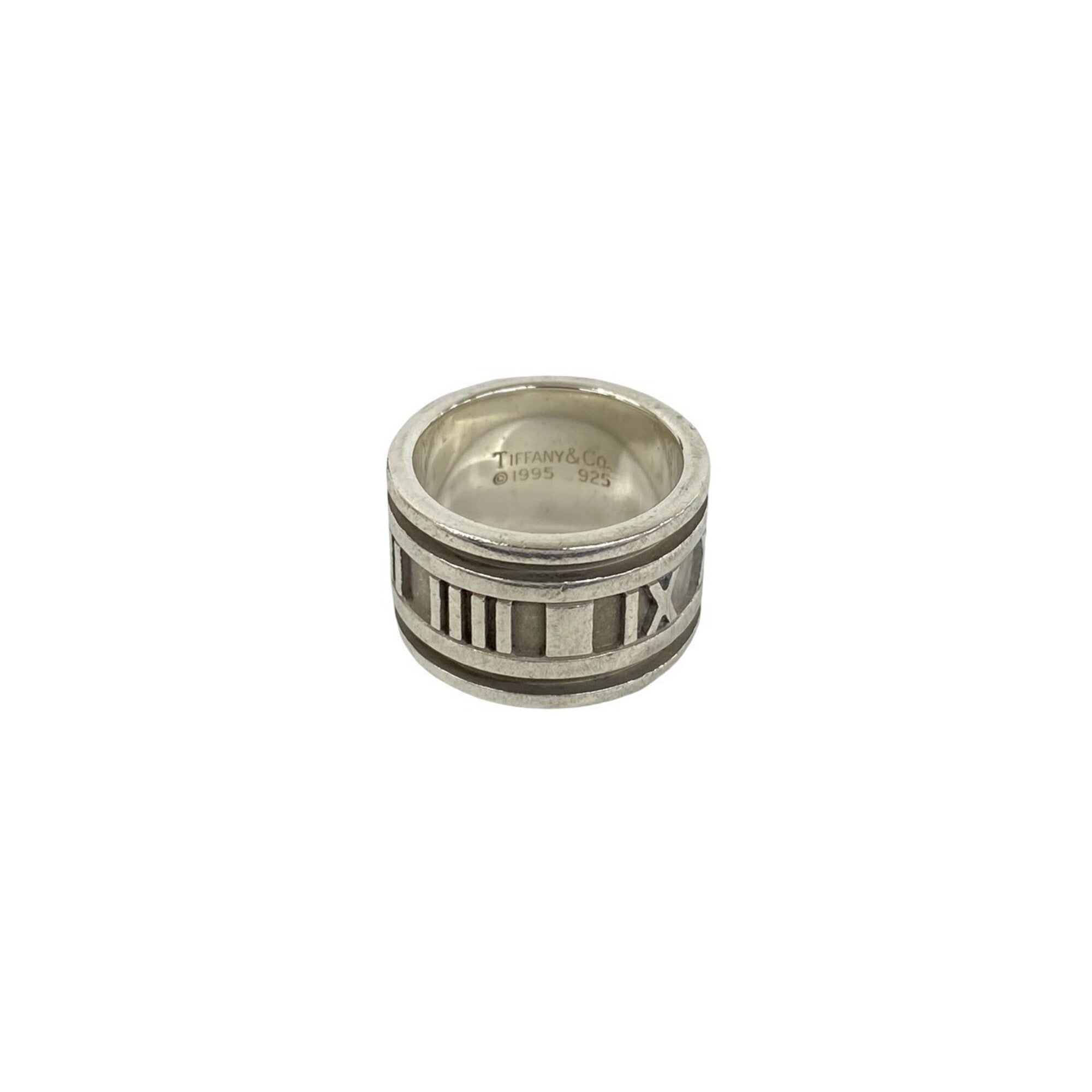 Tiffany Silver Silver 925 Band Ring (Pre-Owned)