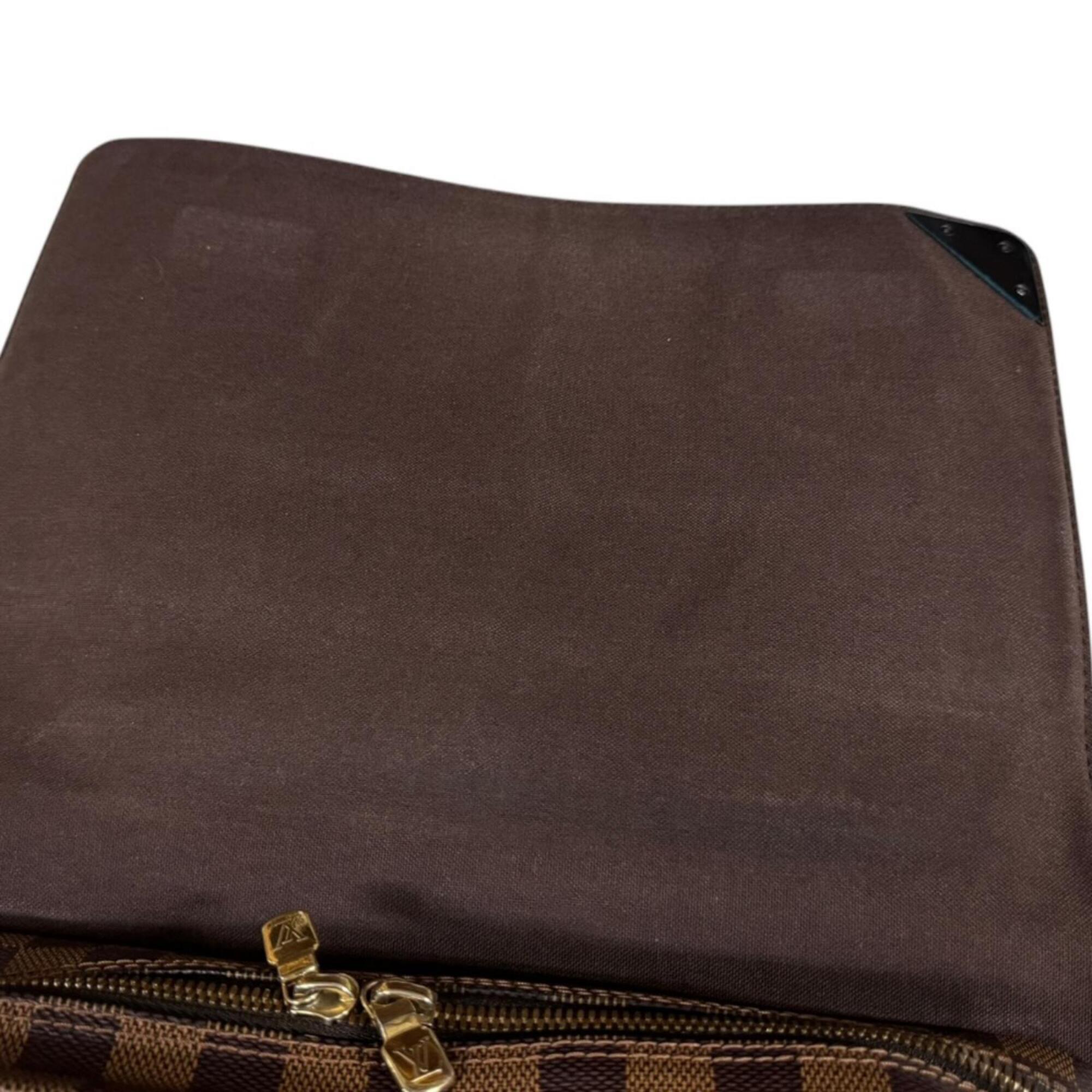 Louis Vuitton Damier Brown Damier Canvas Handbag Shoulder Bag (Pre-Owned)