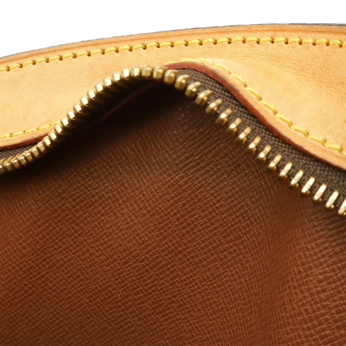 Louis Vuitton Brown Monogram Canvas Pvc Coated Canvas Shoulder Bag (Pre-Owned)