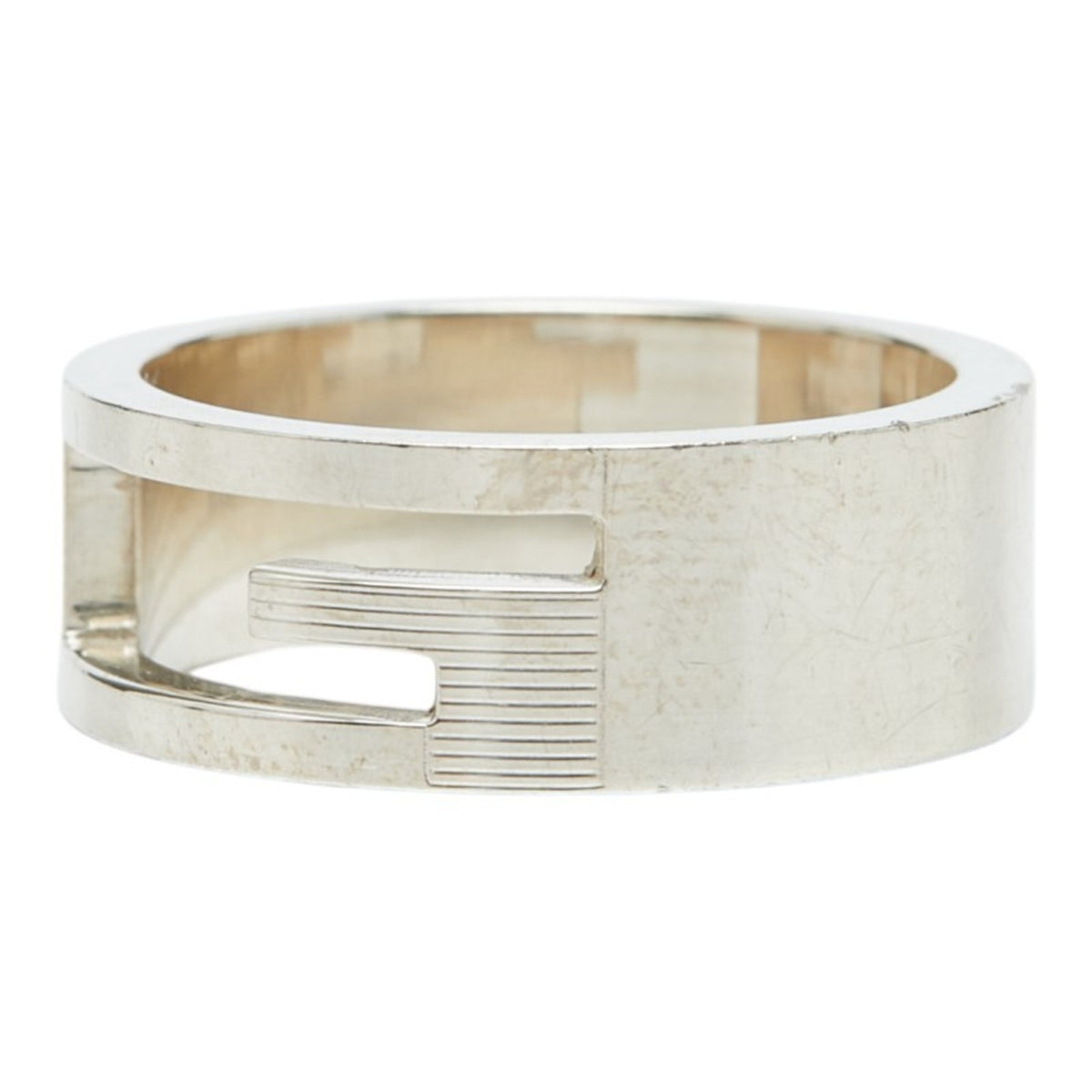 Gucci Silver Silver 925 Band Ring (Pre-Owned)