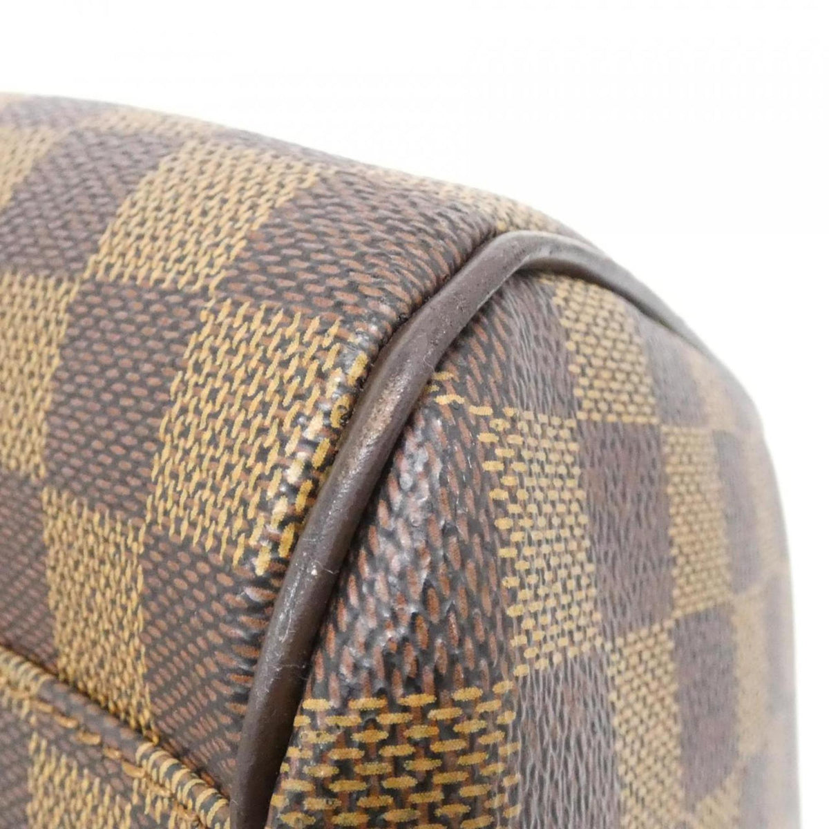Louis Vuitton Ebene Coated Canvas Boston Bag (Pre-Owned)