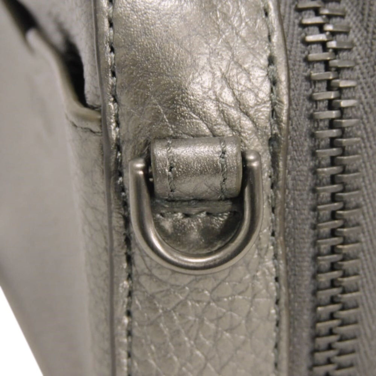 Fendi Gunmetal Shoulder Bag (Pre-Owned)
