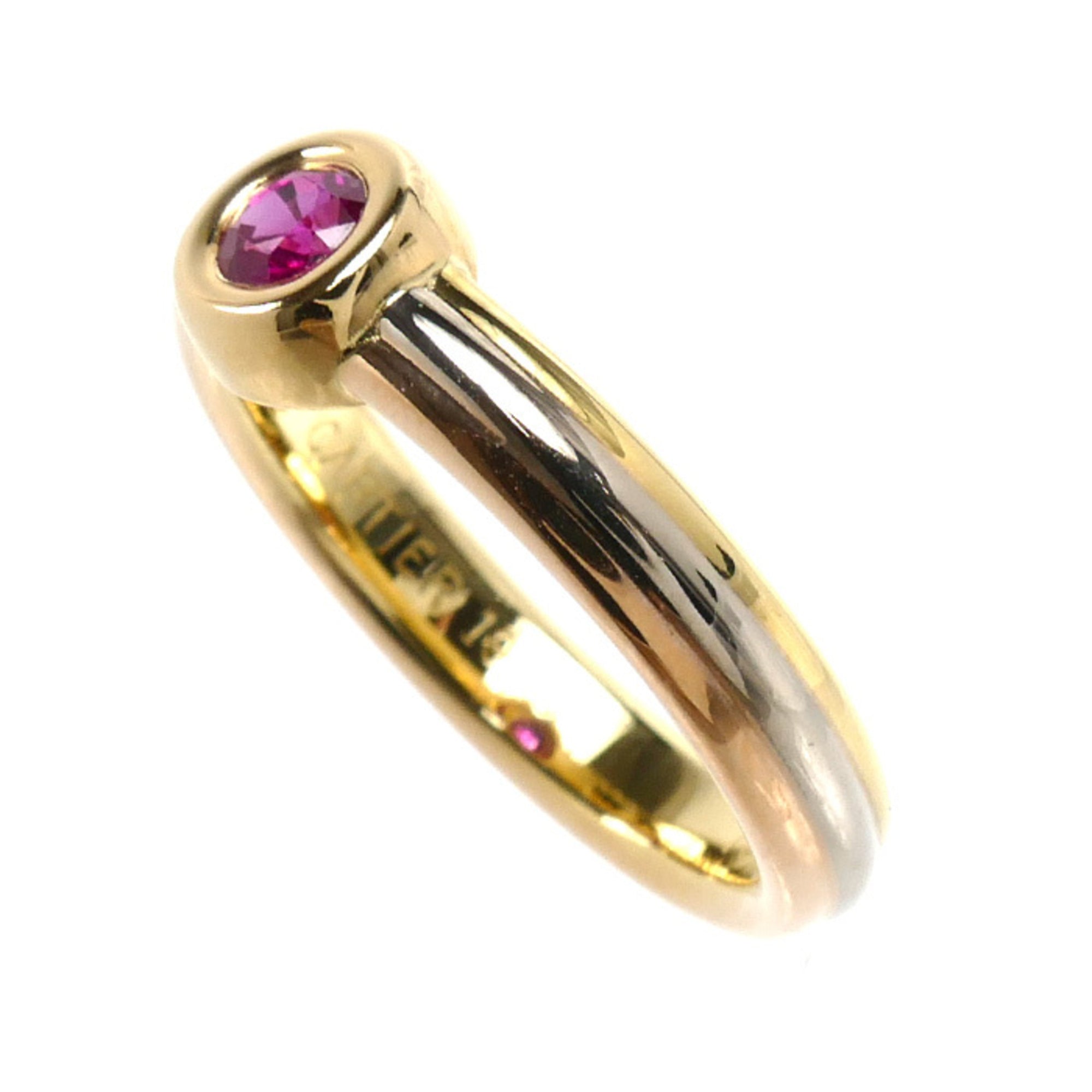 Cartier Yellow Gold (18K) Pink Gold (18K) White Gold (18K) Band Ring (Pre-Owned)
