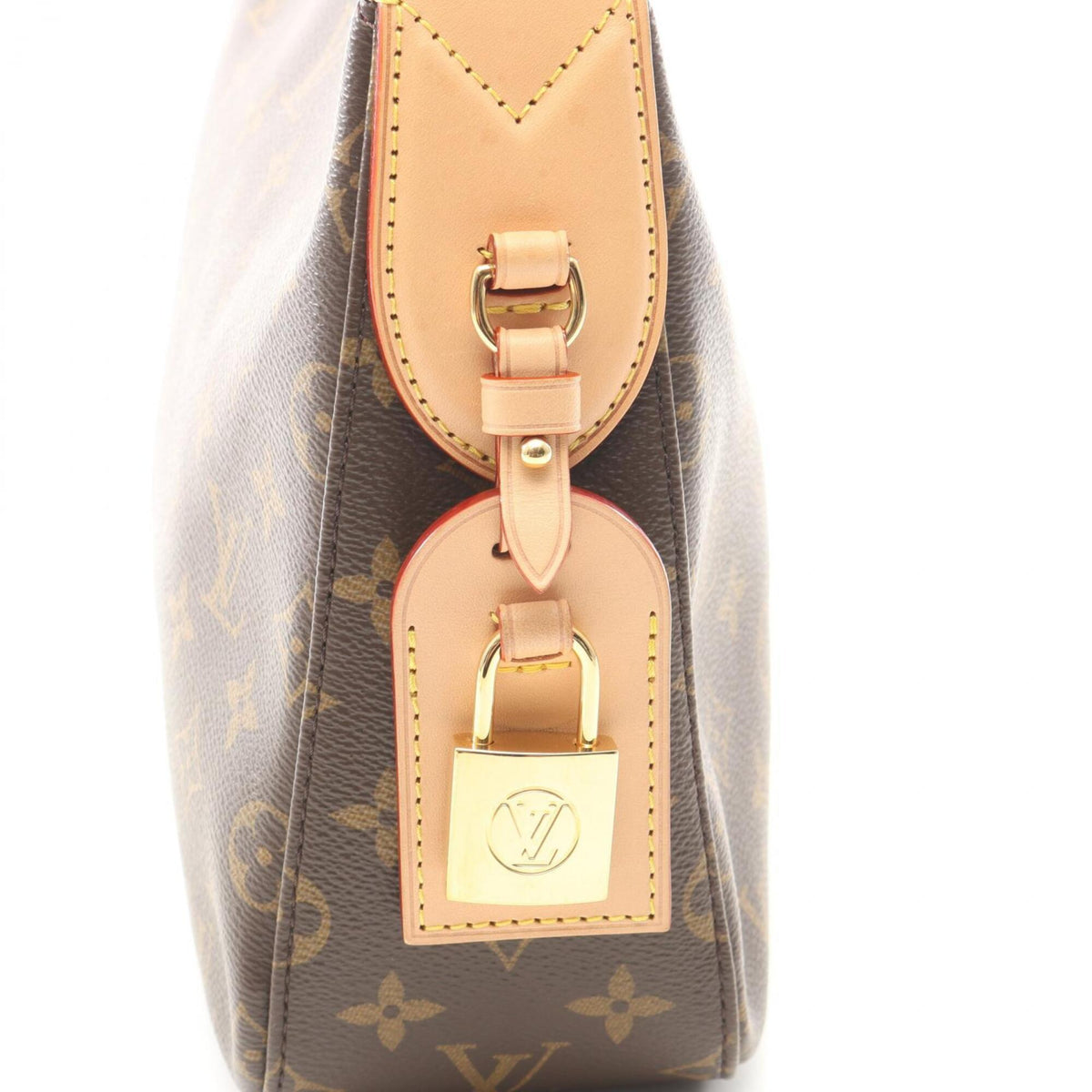Louis Vuitton Brown Monogram Monogram Leather Handbag Shoulder Bag (Pre-Owned)