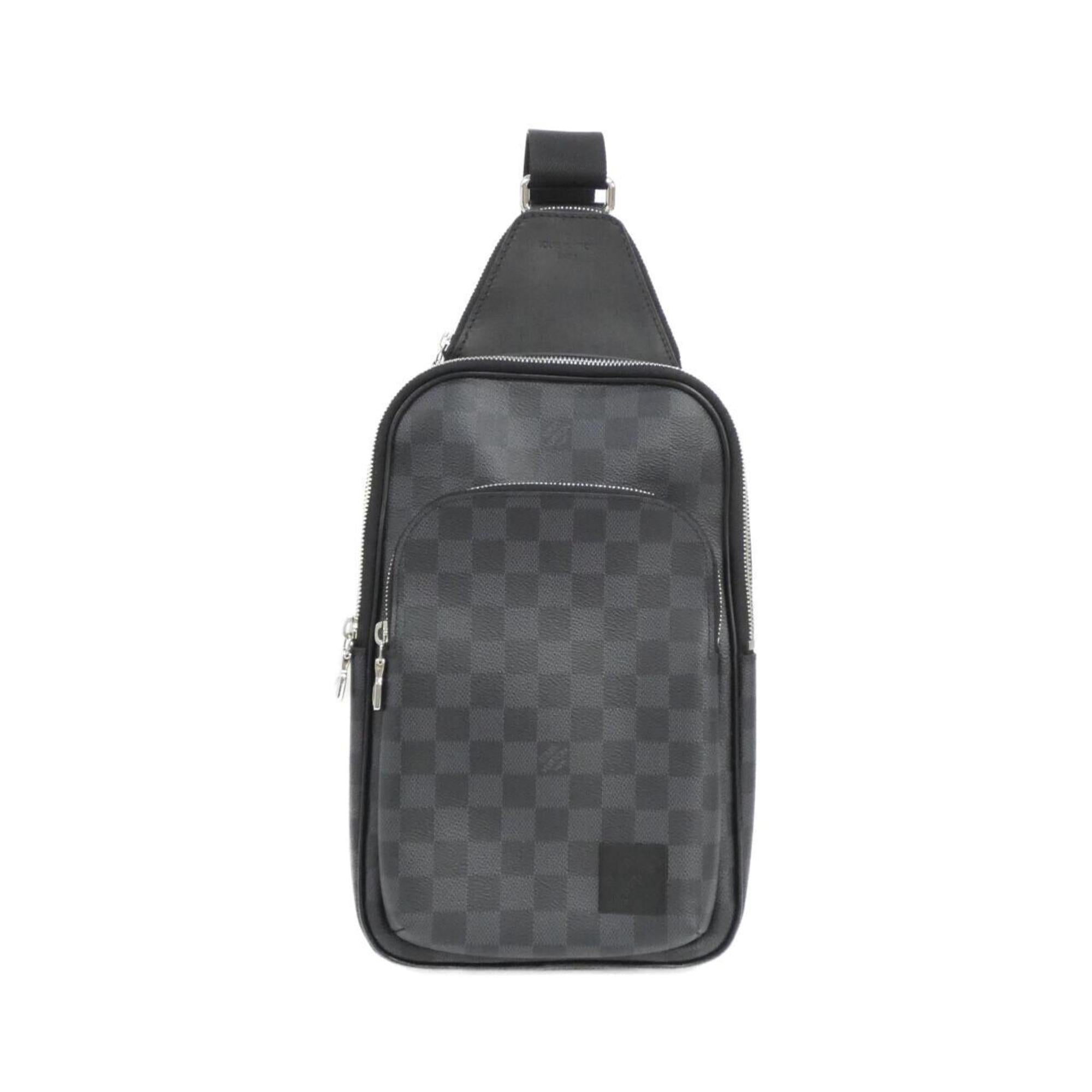 Louis Vuitton Damier Graphite Graphite Coated Canvas Shoulder Bag (Pre-Owned)