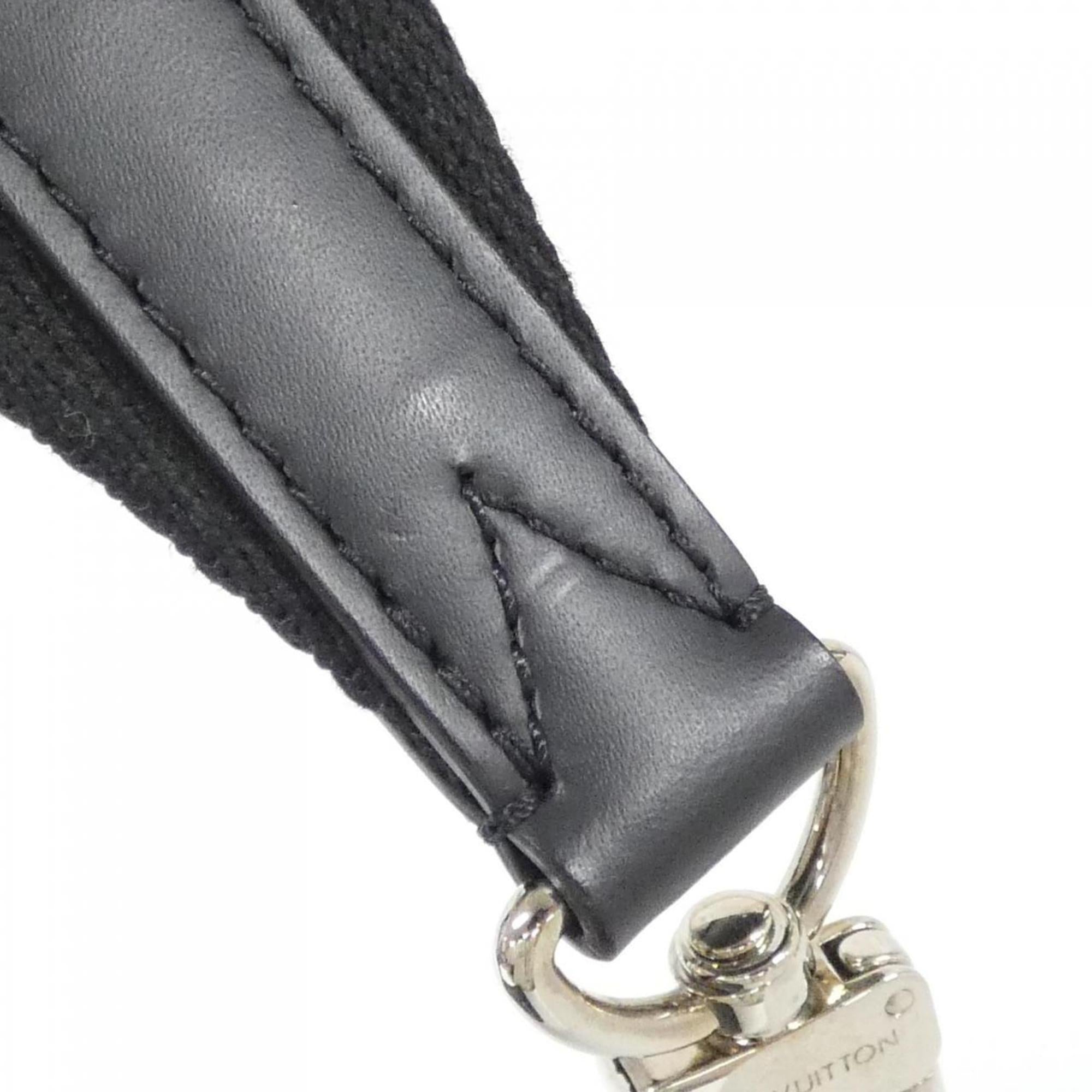 Louis Vuitton Graphite Gray Coated Canvas Shoulder Bag (Pre-Owned)