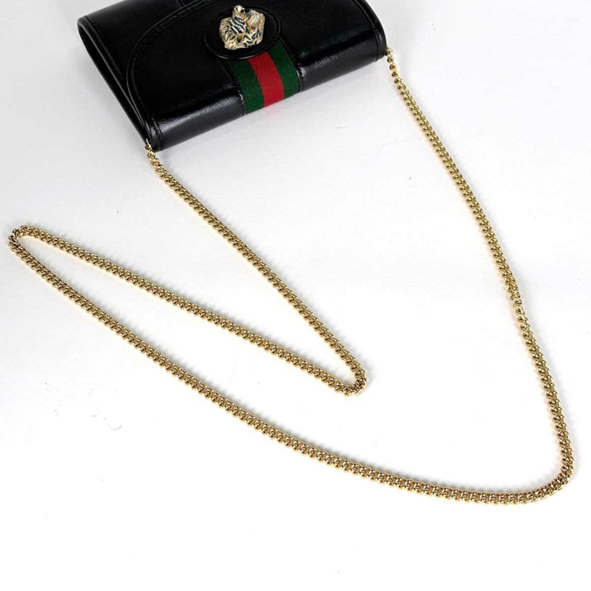 Gucci Black Leather Shoulder Bag (Pre-Owned)