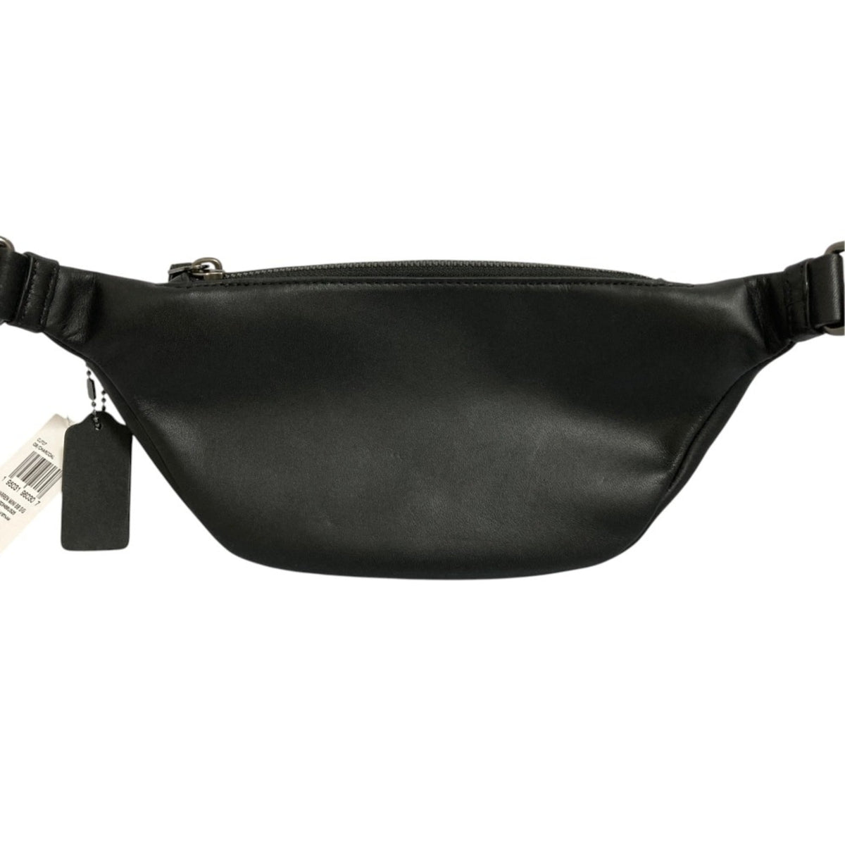 Coach Black Charcoal Gray Pvc Sling Bag (Pre-Owned)