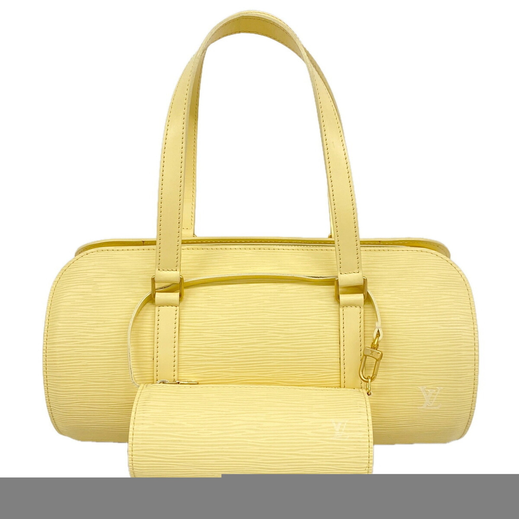 Louis Vuitton Yellow Handbag (Pre-Owned)