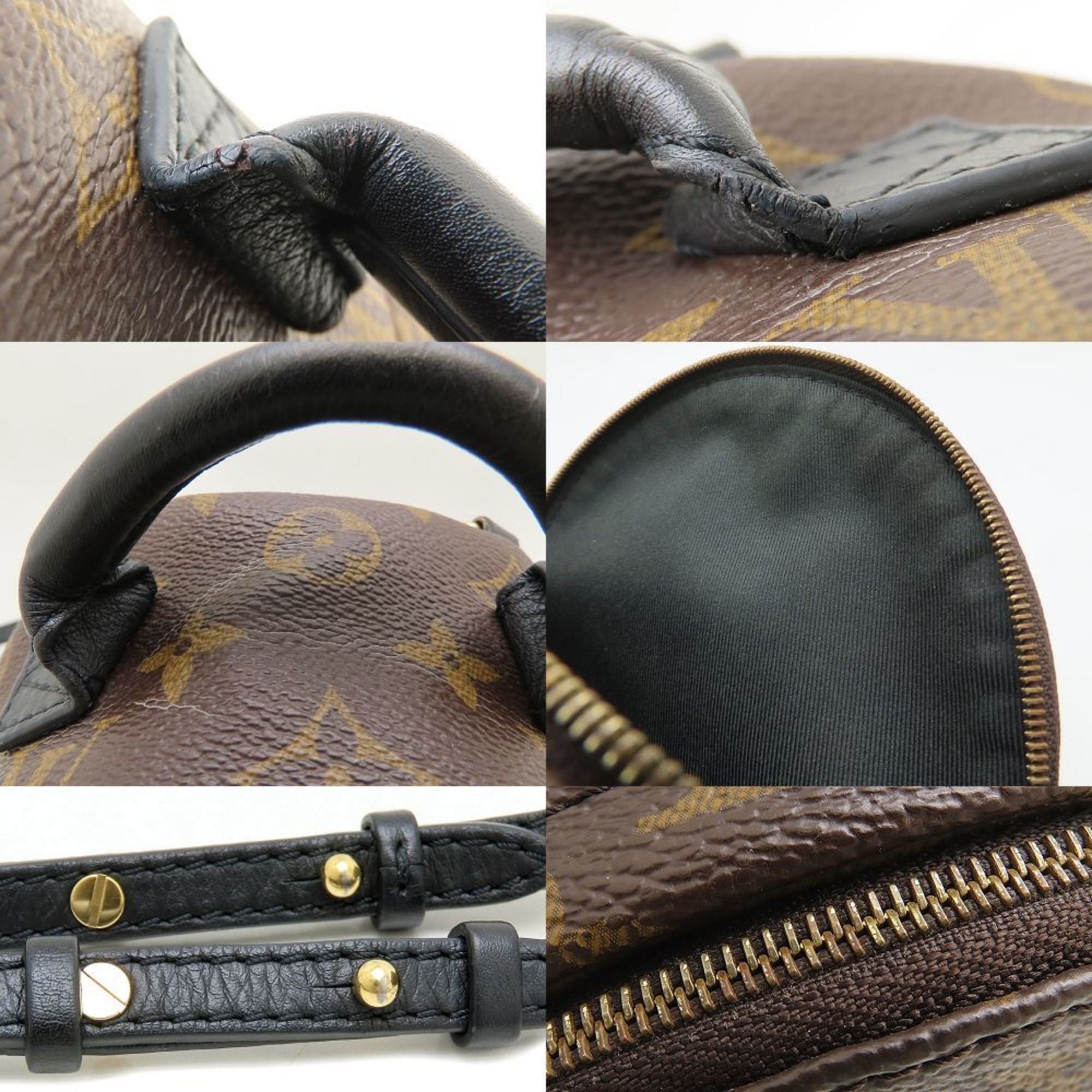Louis Vuitton Monogram Brown Canvas Backpack (Pre-Owned)