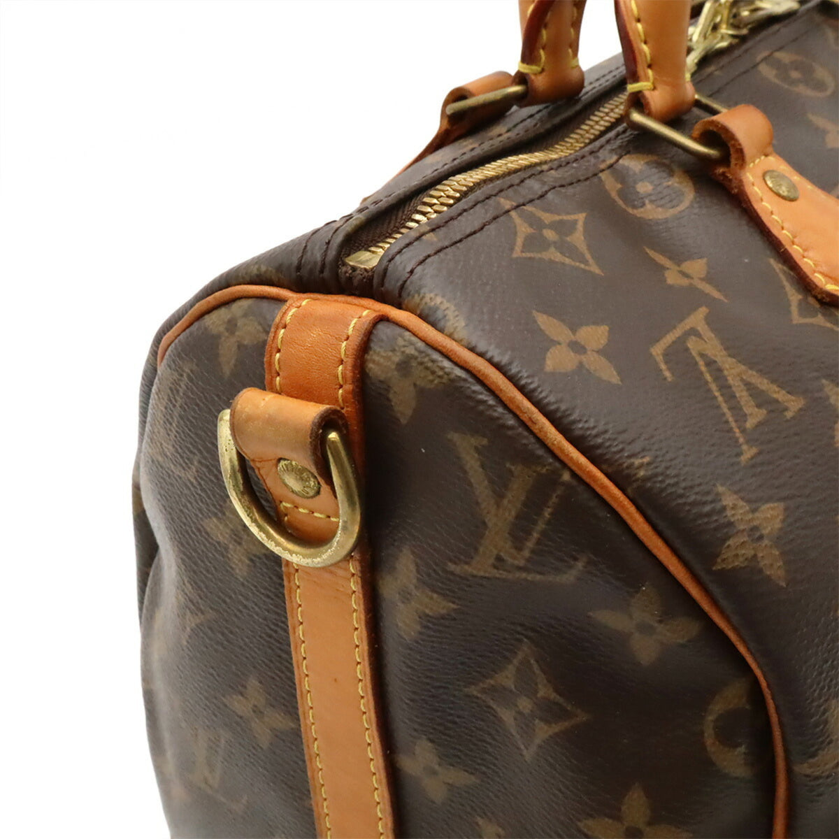 Louis Vuitton Brown Monogram Canvas Pvc Coated Canvas Boston Bag Handbag (Pre-Owned)