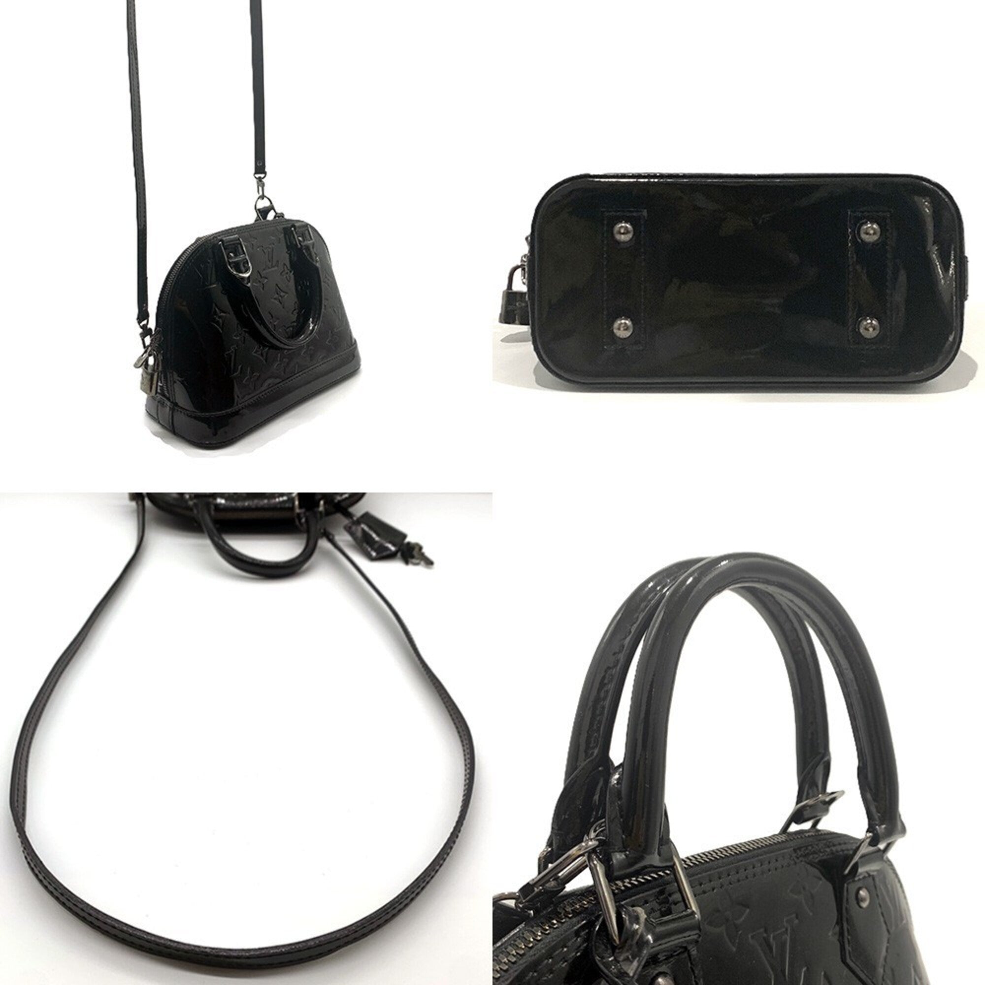 Louis Vuitton Vernis Black Vernis Shoulder Bag (Pre-Owned)