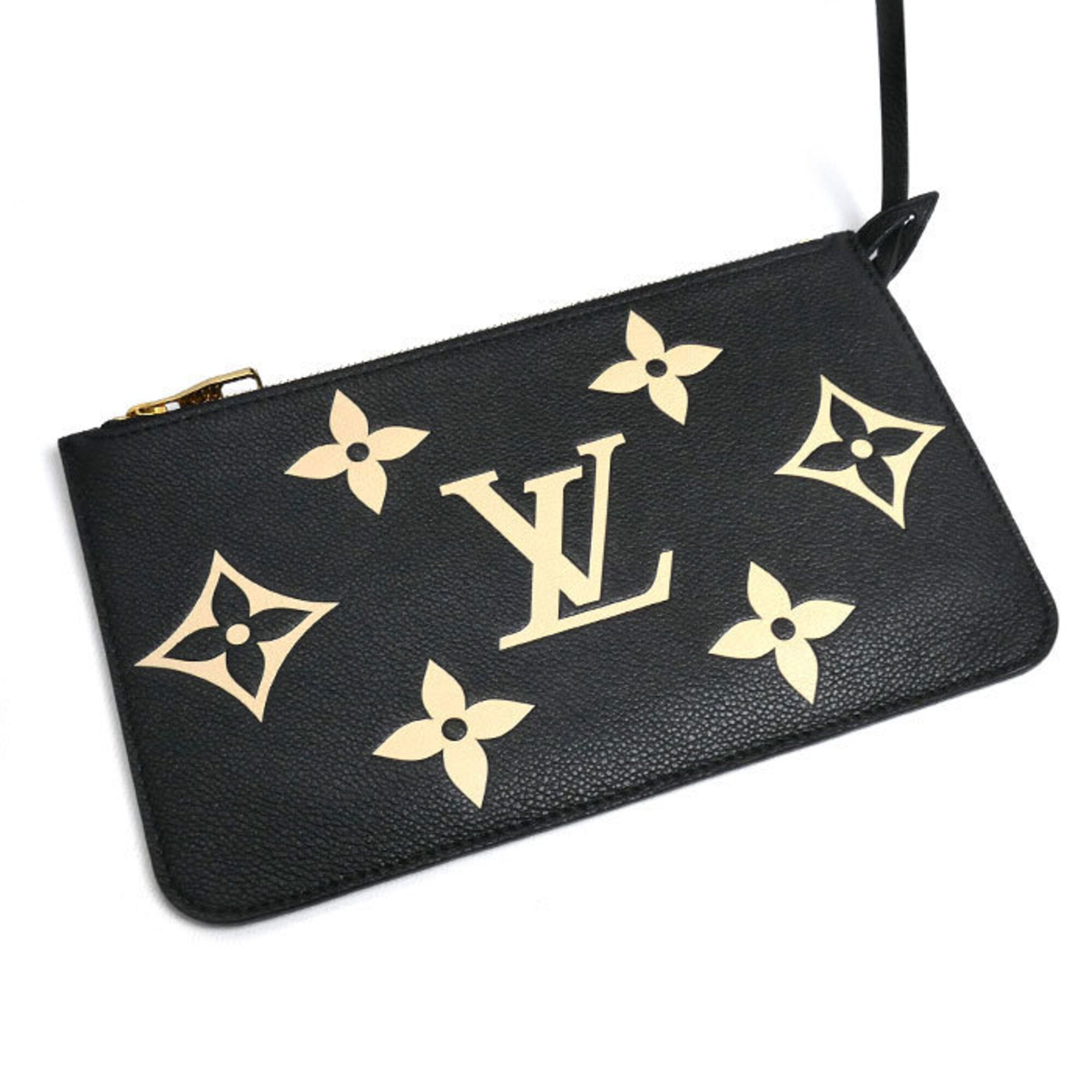 Louis Vuitton Black Monogram Empreinte Pouch Tote Bag (Pre-Owned)