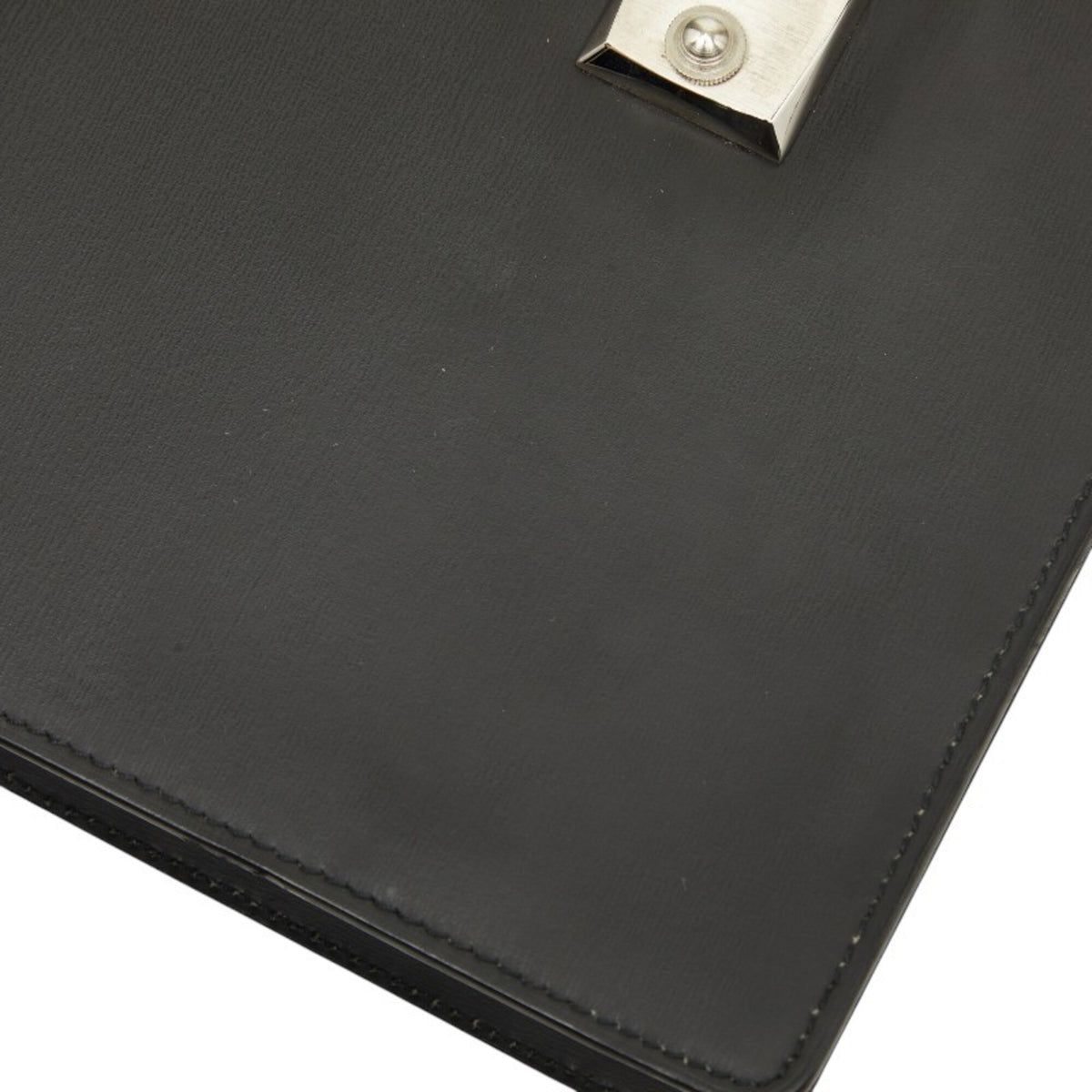 Cartier Black Leather Clutch Bag (Pre-Owned)